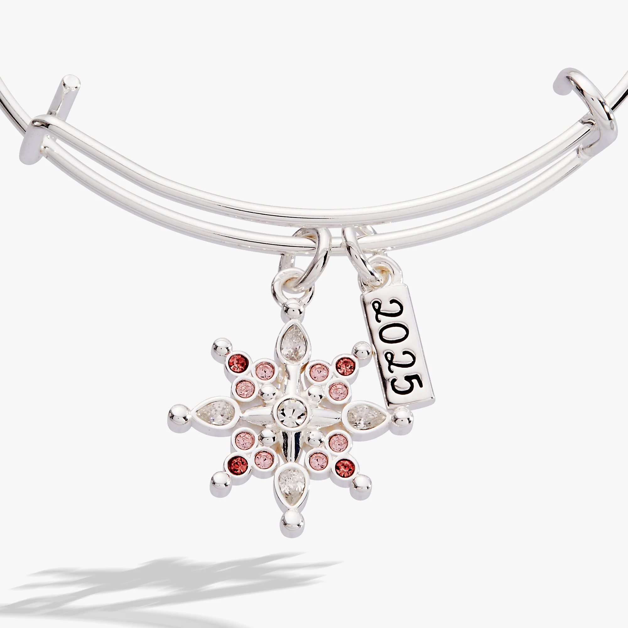 2025 Winter Snowflake Charm Bangle - Image 3