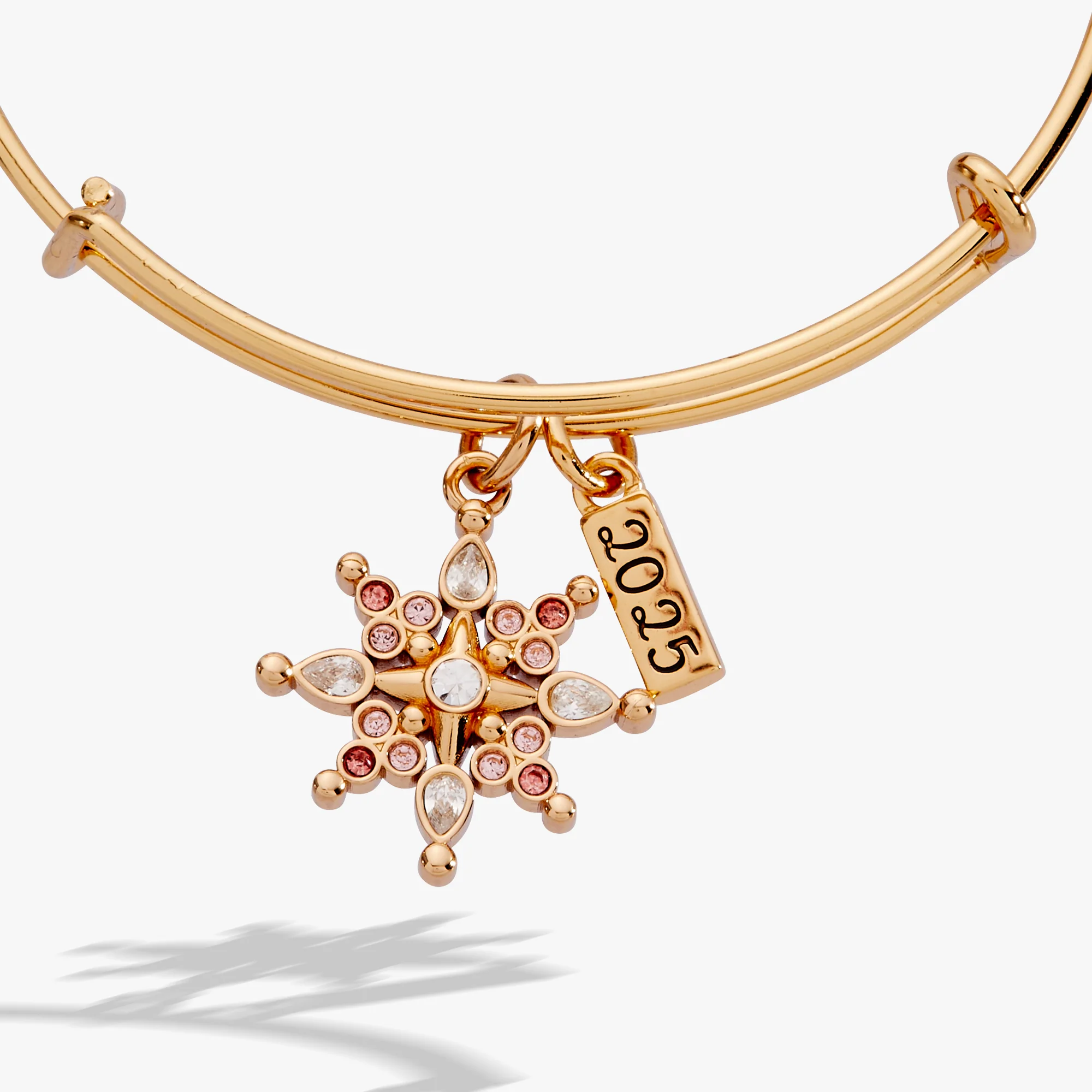 2025 Winter Snowflake Charm Bangle - Image 6