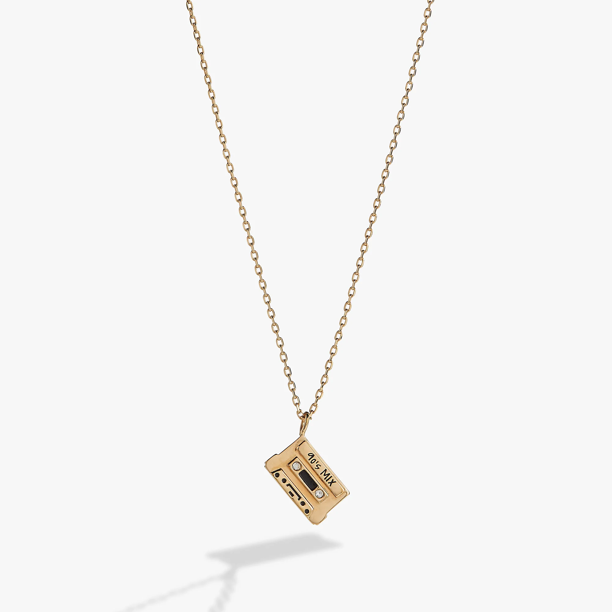 β90s Nostalgia Cassette Necklace - Image 5