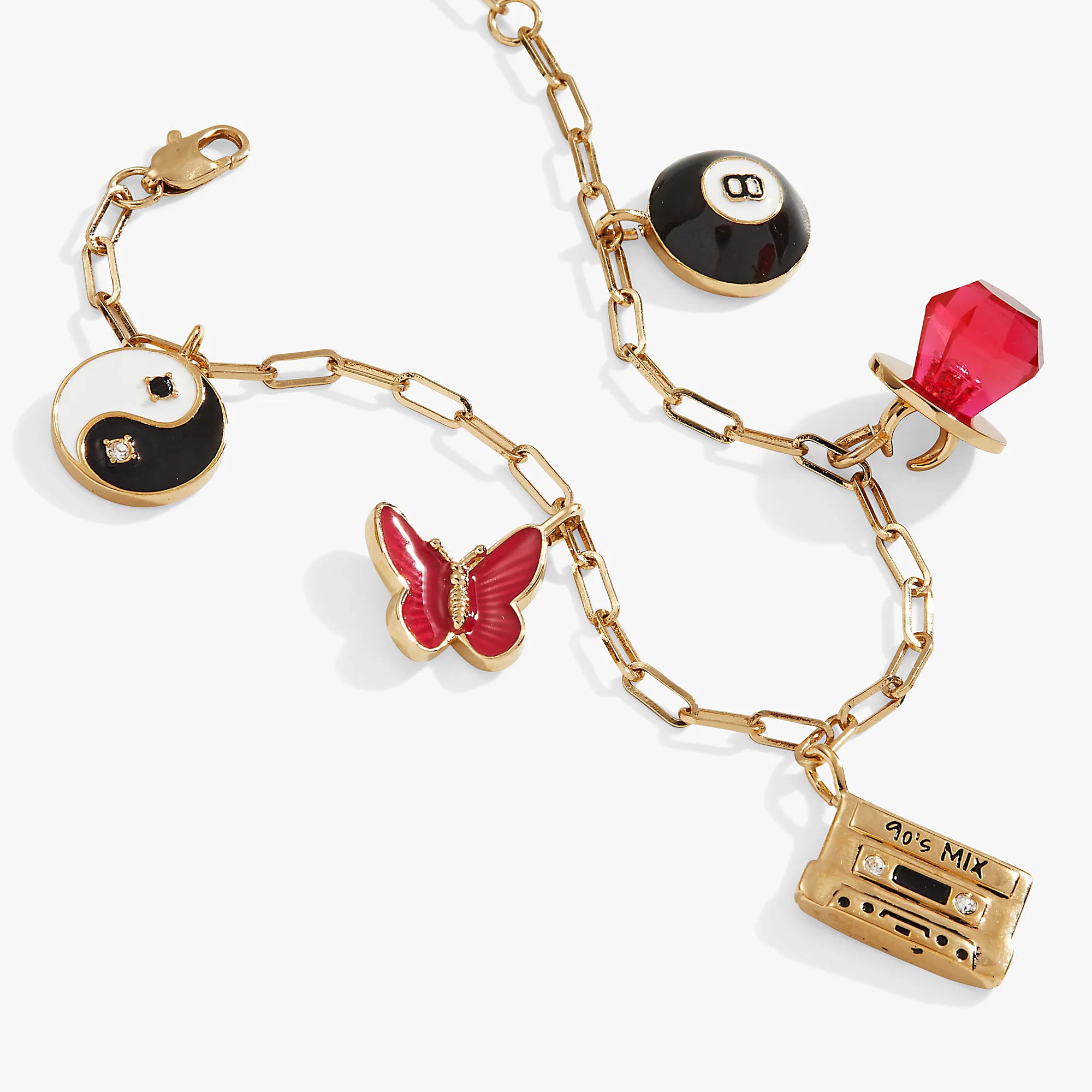‘90s Nostalgia Charm Bracelet - Image 3