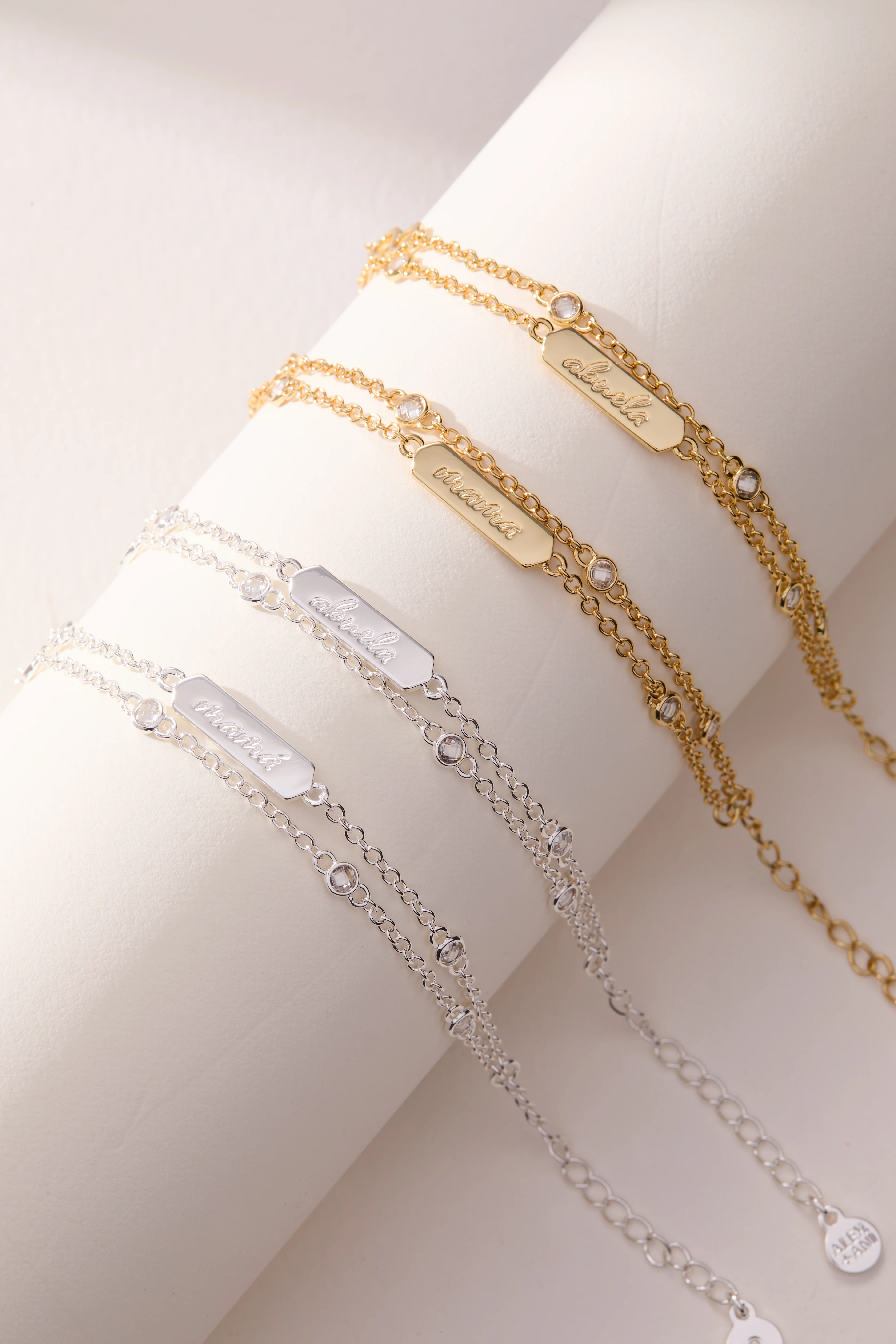 Abuela Infinity Chain Double Strand Bracelet - Image 13