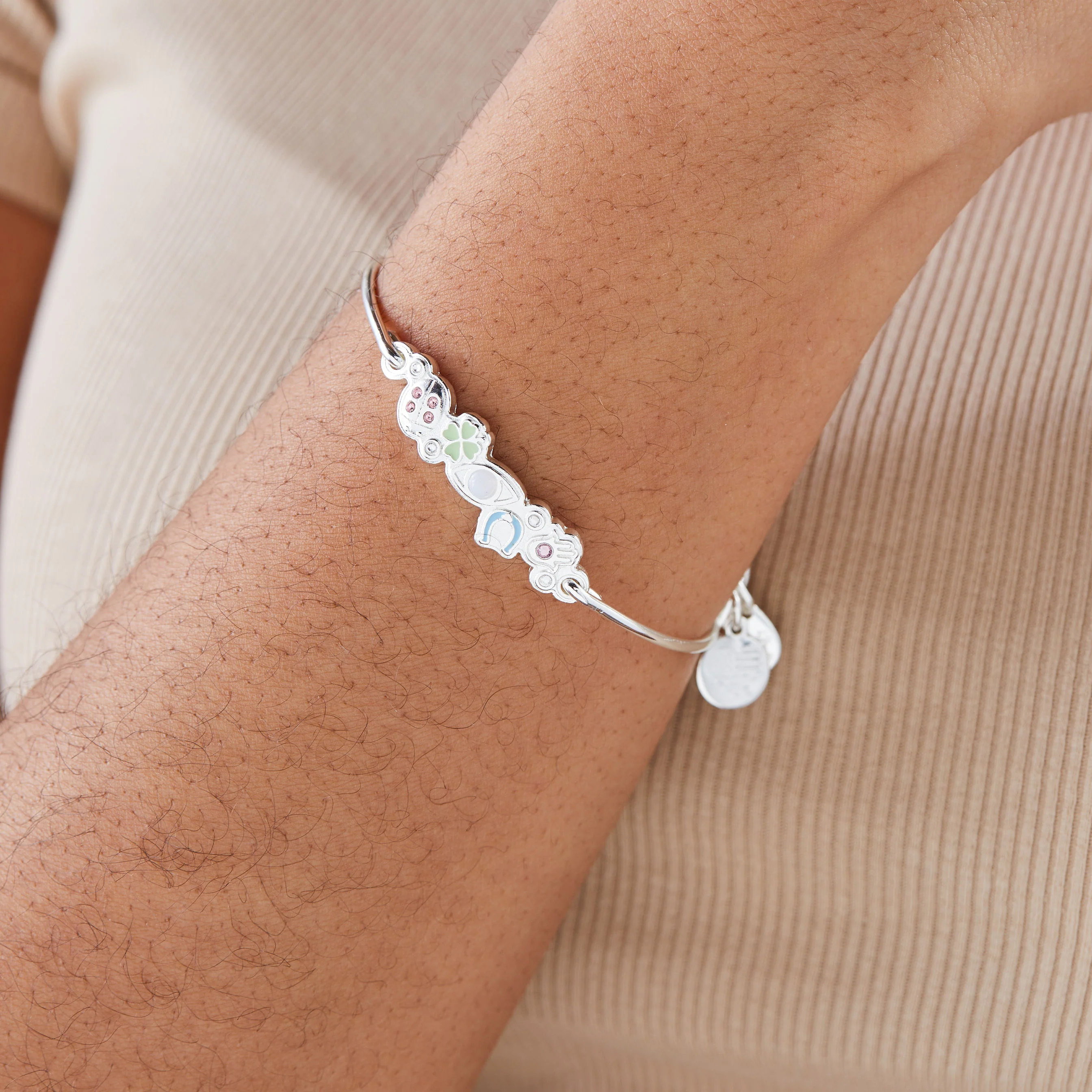 Abundant Blessings Inline Bangle Bracelet - Image 2