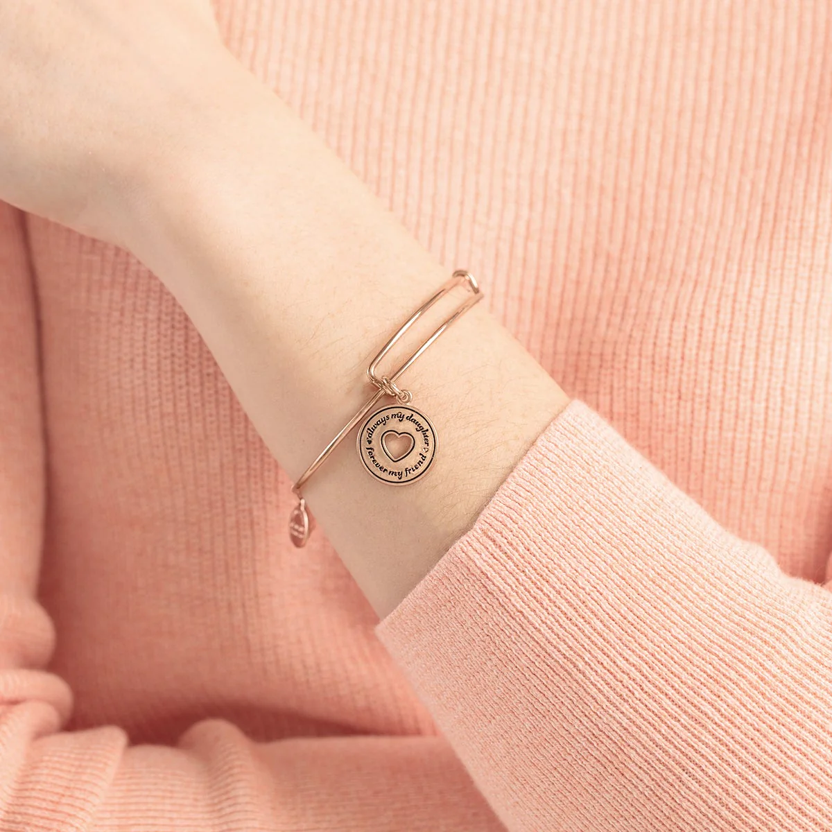 'Always Mine' Charm Bangles, Set of 2 - Image 6