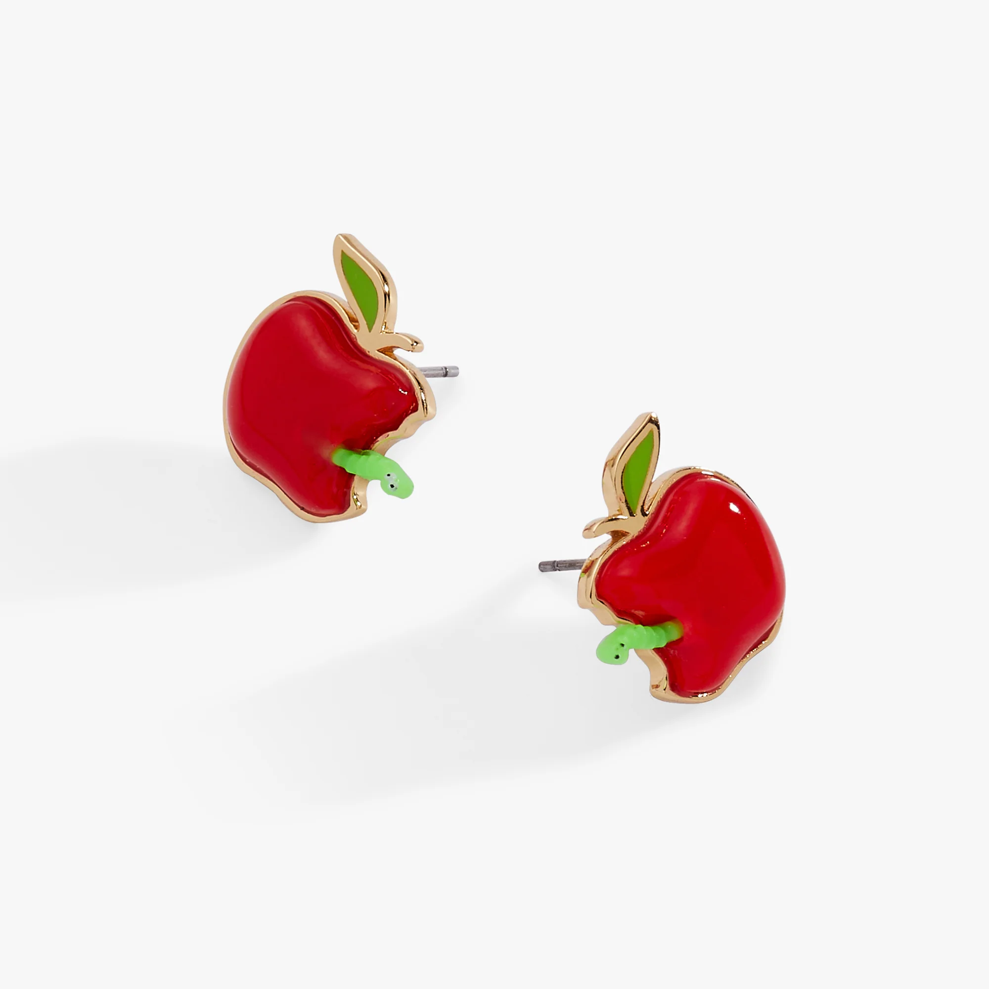Apple Stud Earrings - Image 3
