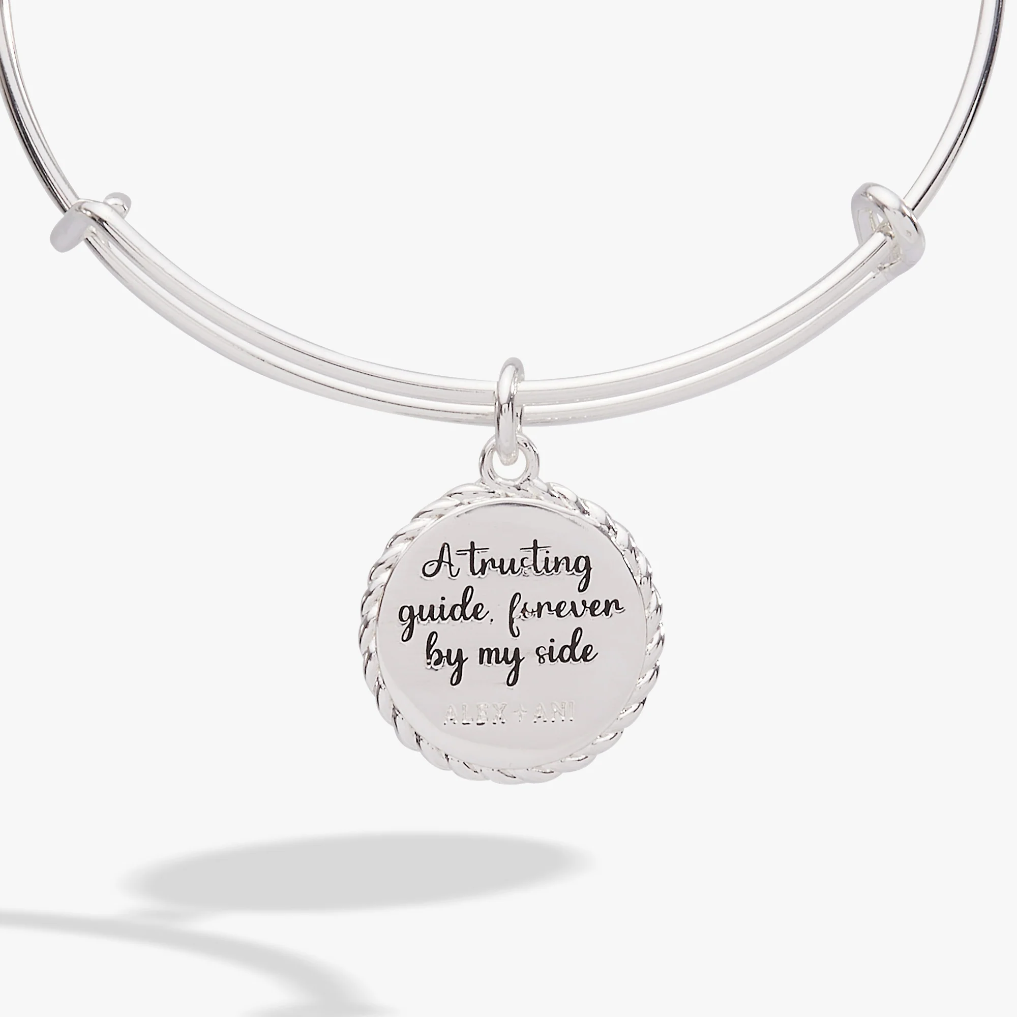 Aunt 'A Trusting Guide Forever By My Side' Charm Bangle - Image 5