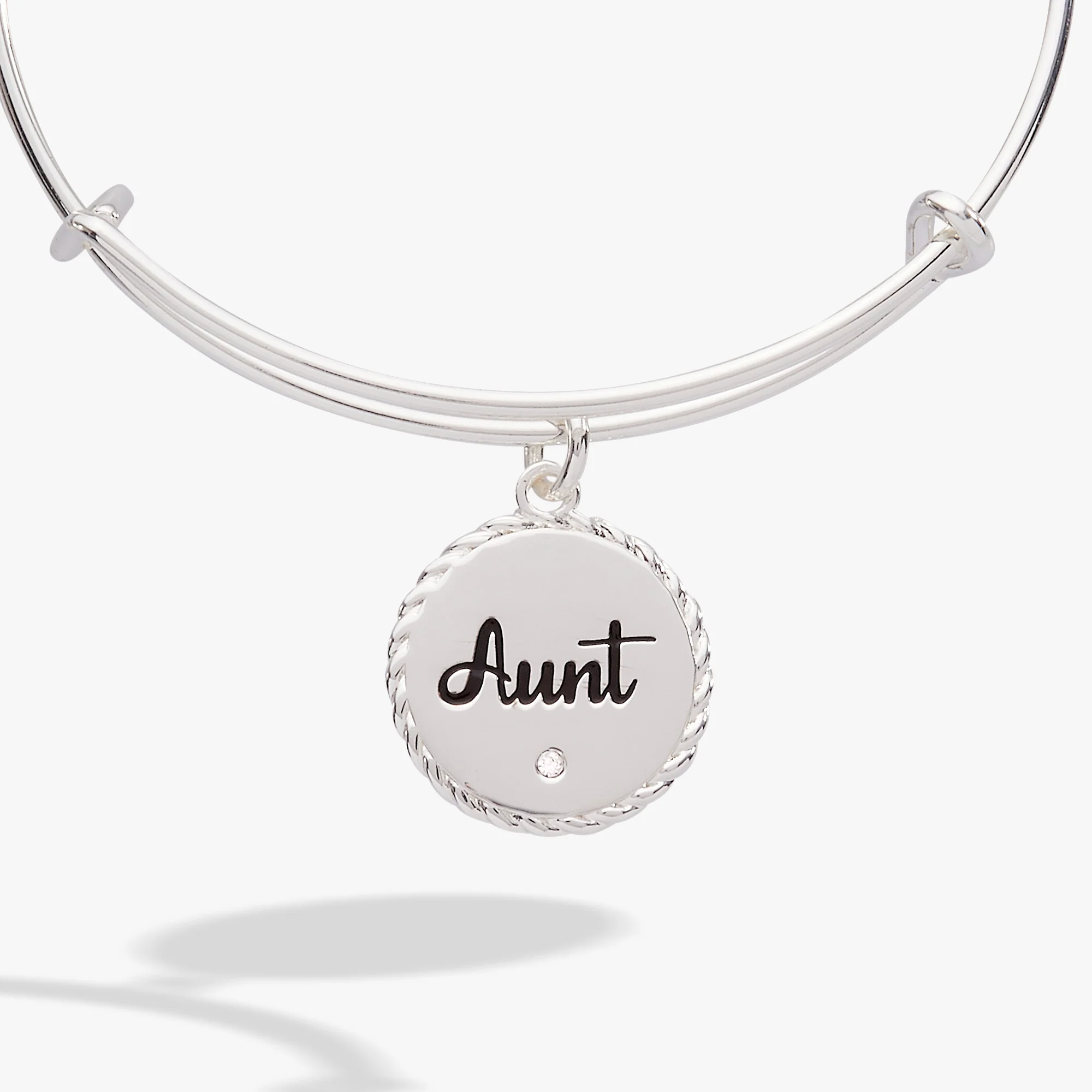 Aunt 'A Trusting Guide Forever By My Side' Charm Bangle - Image 6
