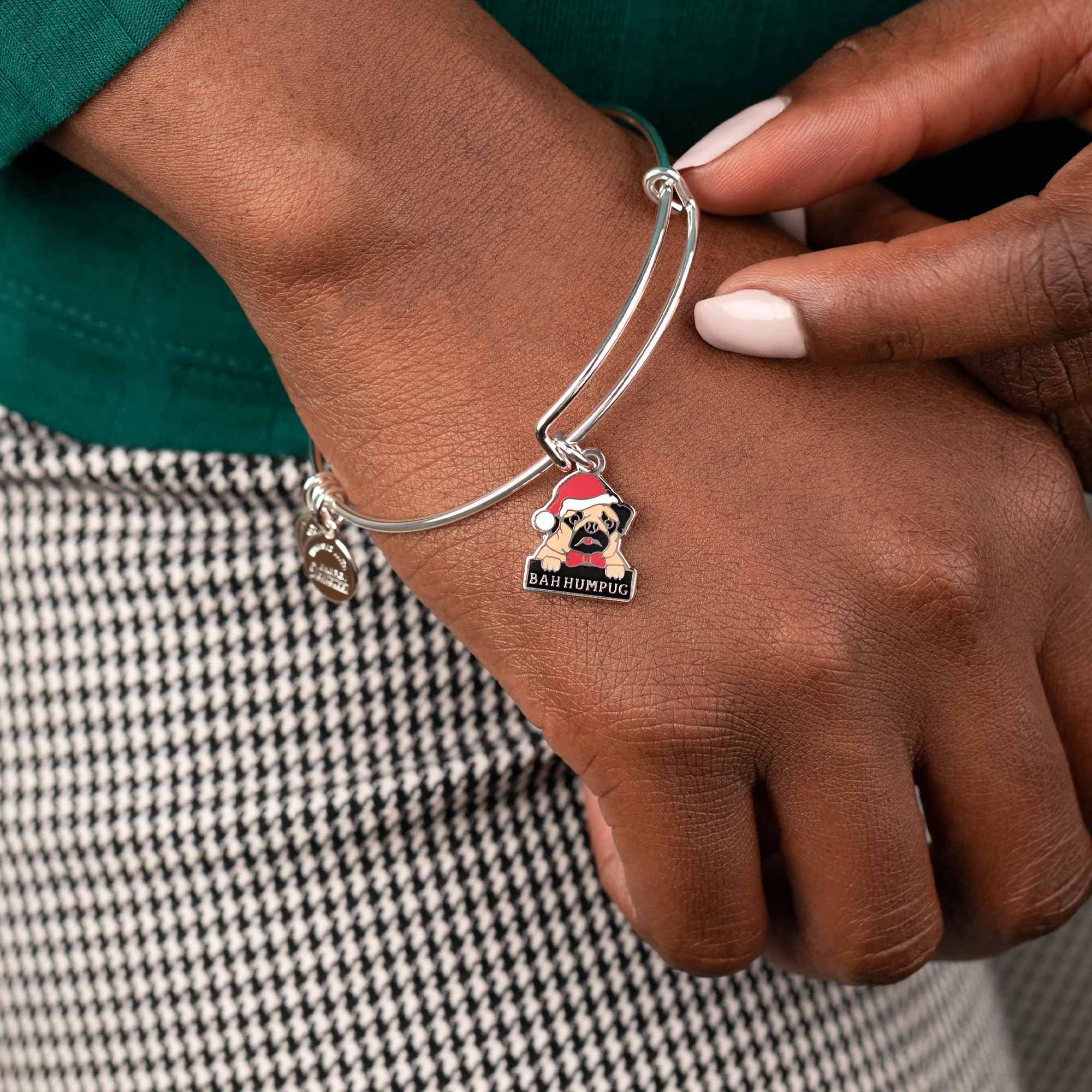 'Bah Humpug' Charm Bangle - Image 2