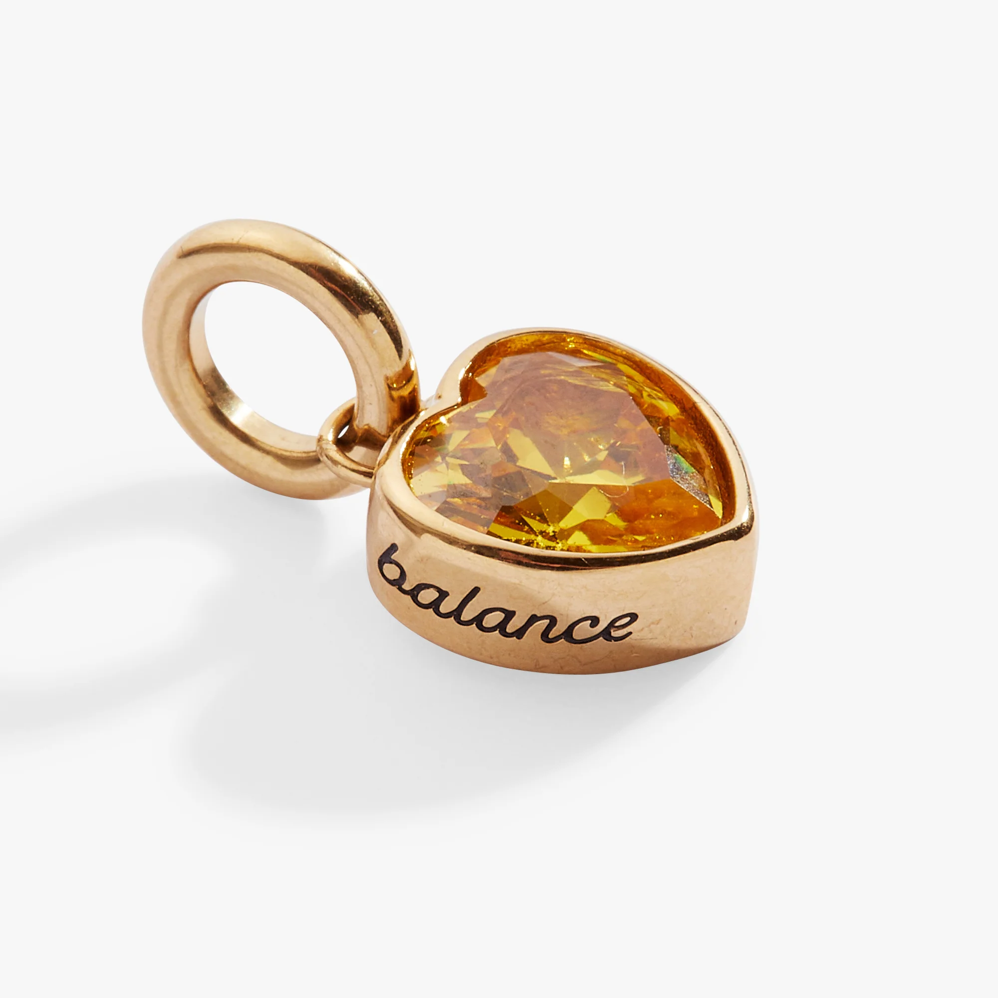 November 'Balance' Heart Birthstone Charm - Image 3