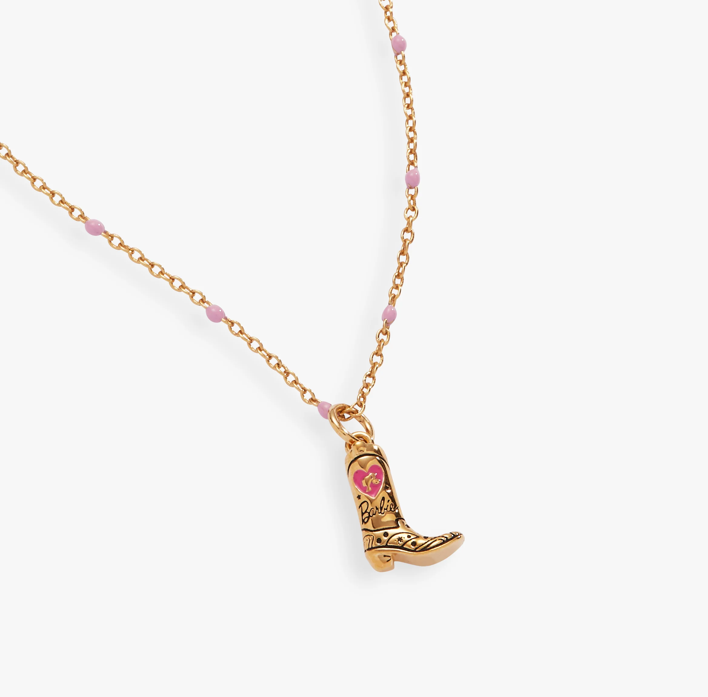Barbie™ Cowboy Boot Pendant Necklace - Image 2
