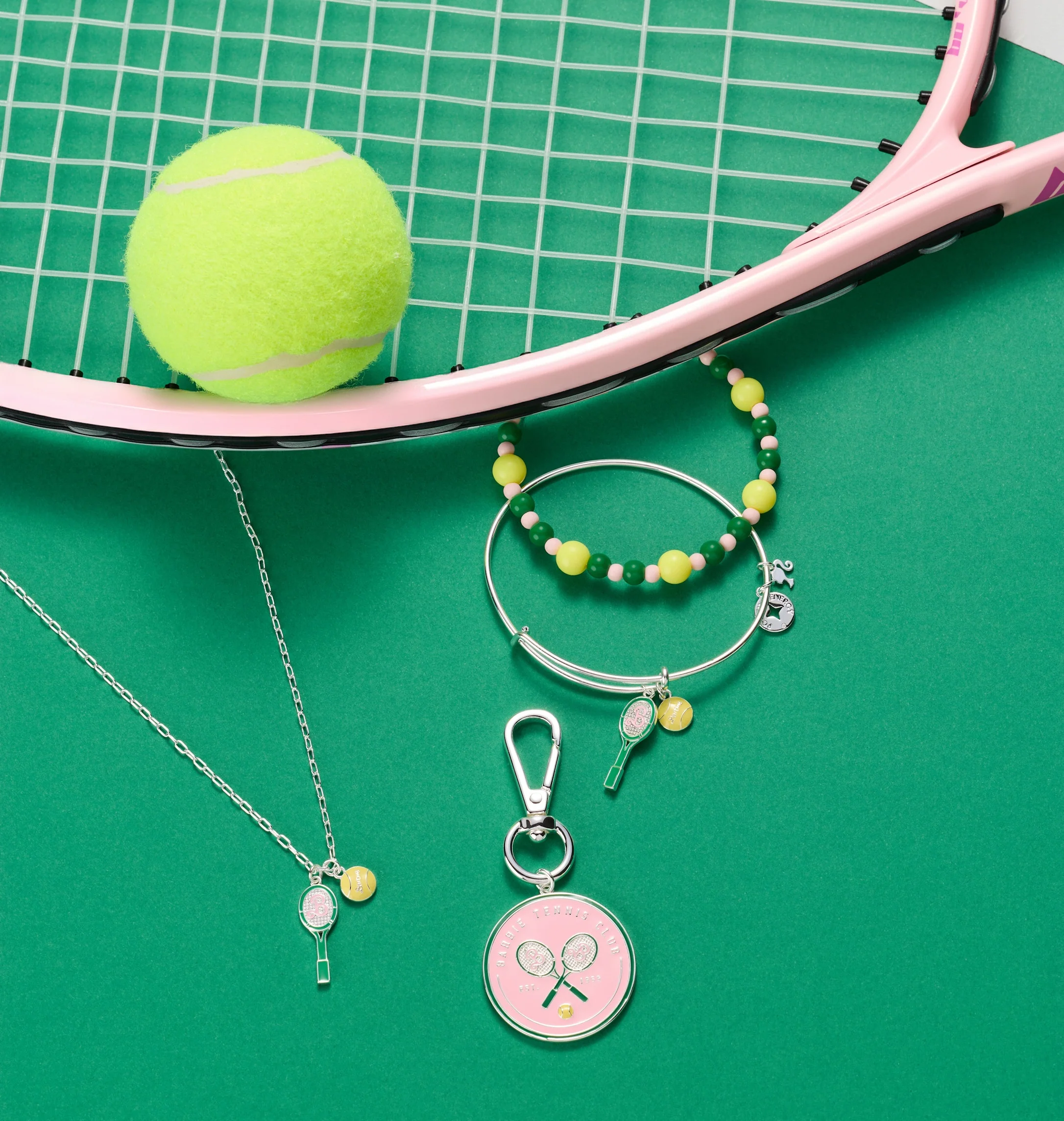 Barbie™ Tennis Charm Pendant - Image 5