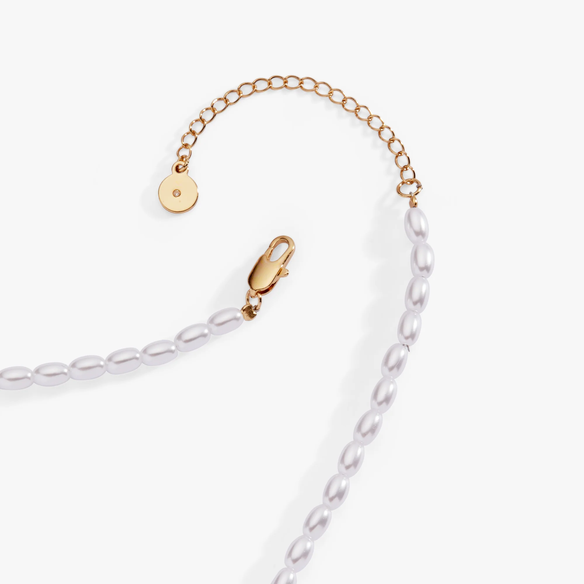 'Wifey' Bubble And Beaded Pearl Necklace - Image 4