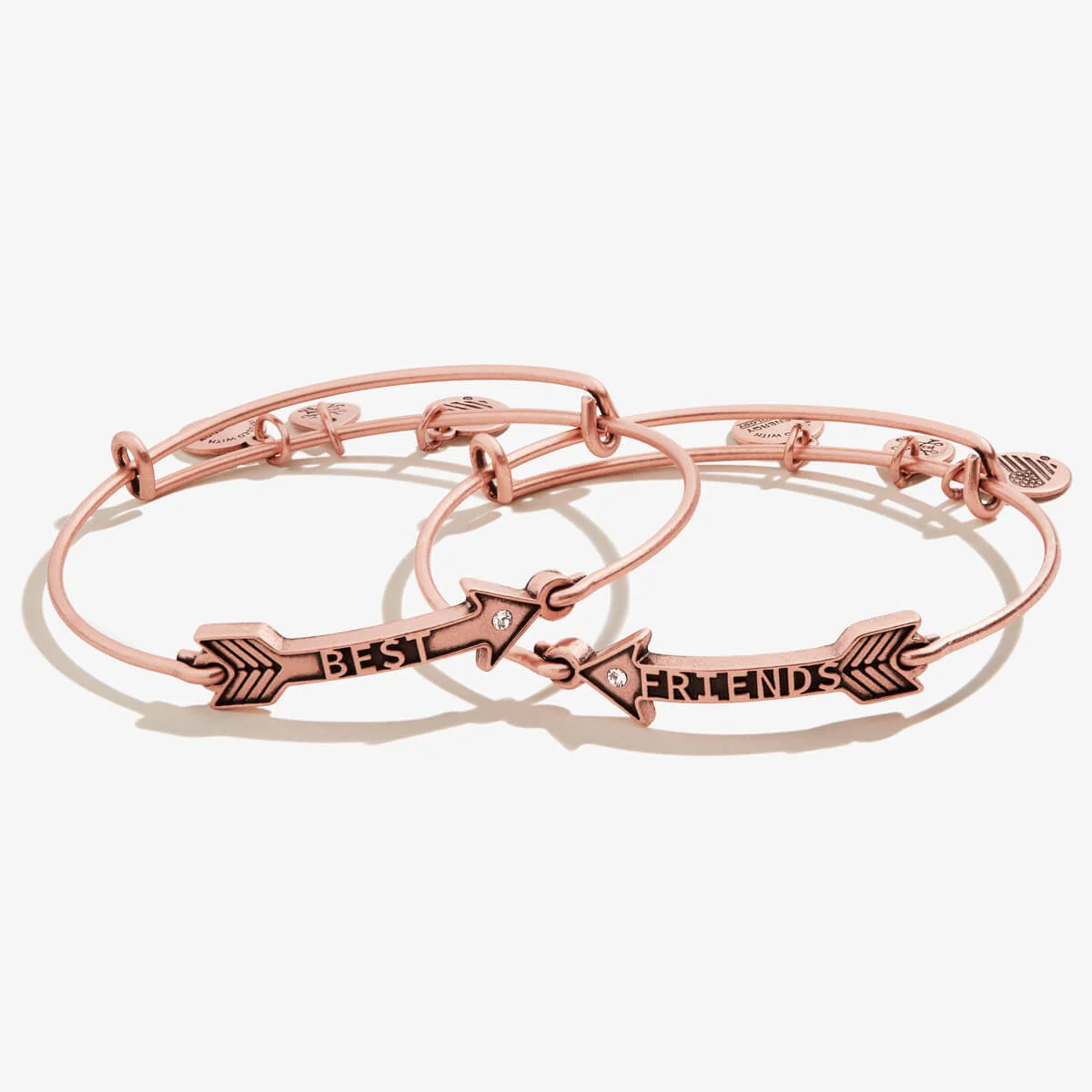 Best Friends Arrow Charm Bangle Set of 2 - Image 6