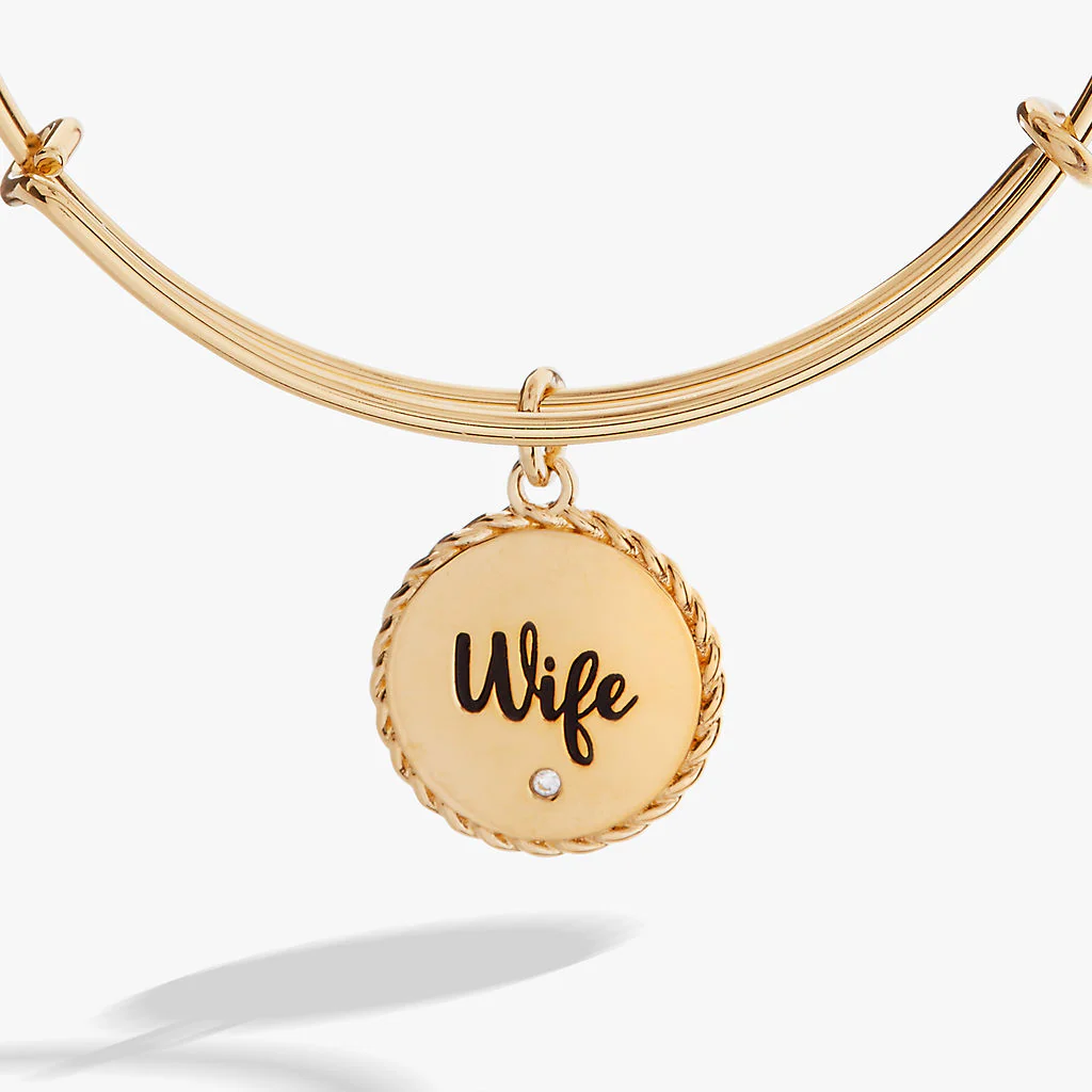 Wife Charm Bangle - Image 2