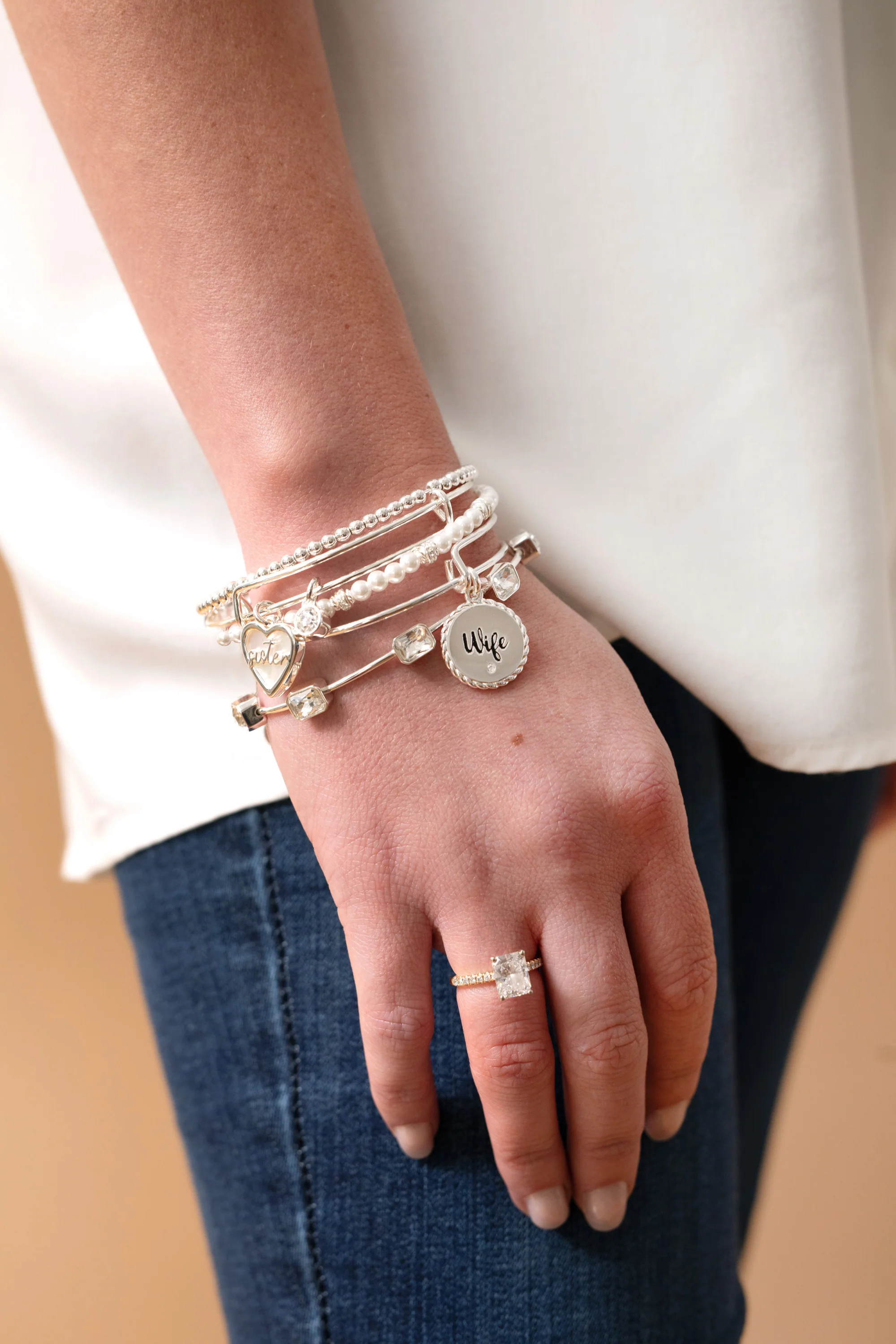 Wife Charm Bangle - Image 6