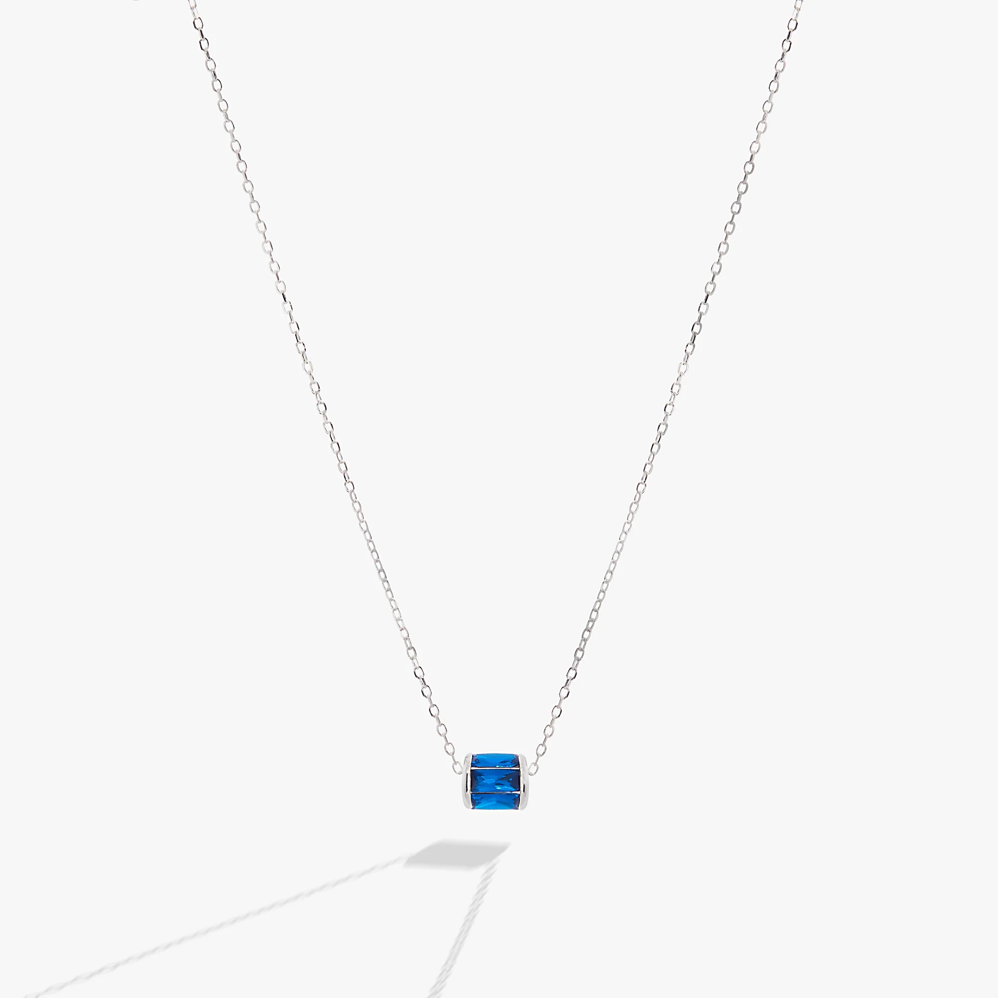 September Birthstone Precious Pendant Necklace - Image 6