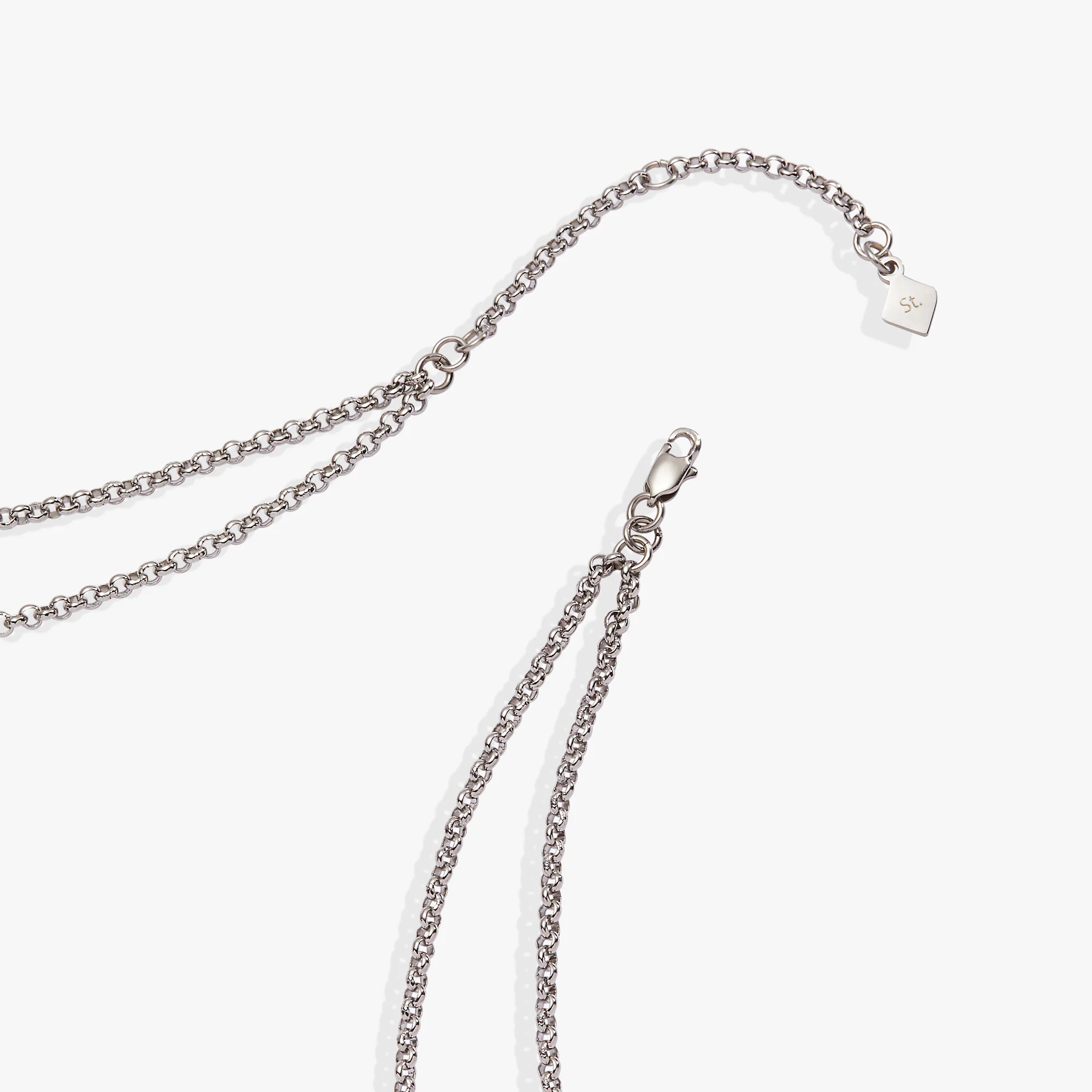 Black Onyx Textured Necklace - Image 3