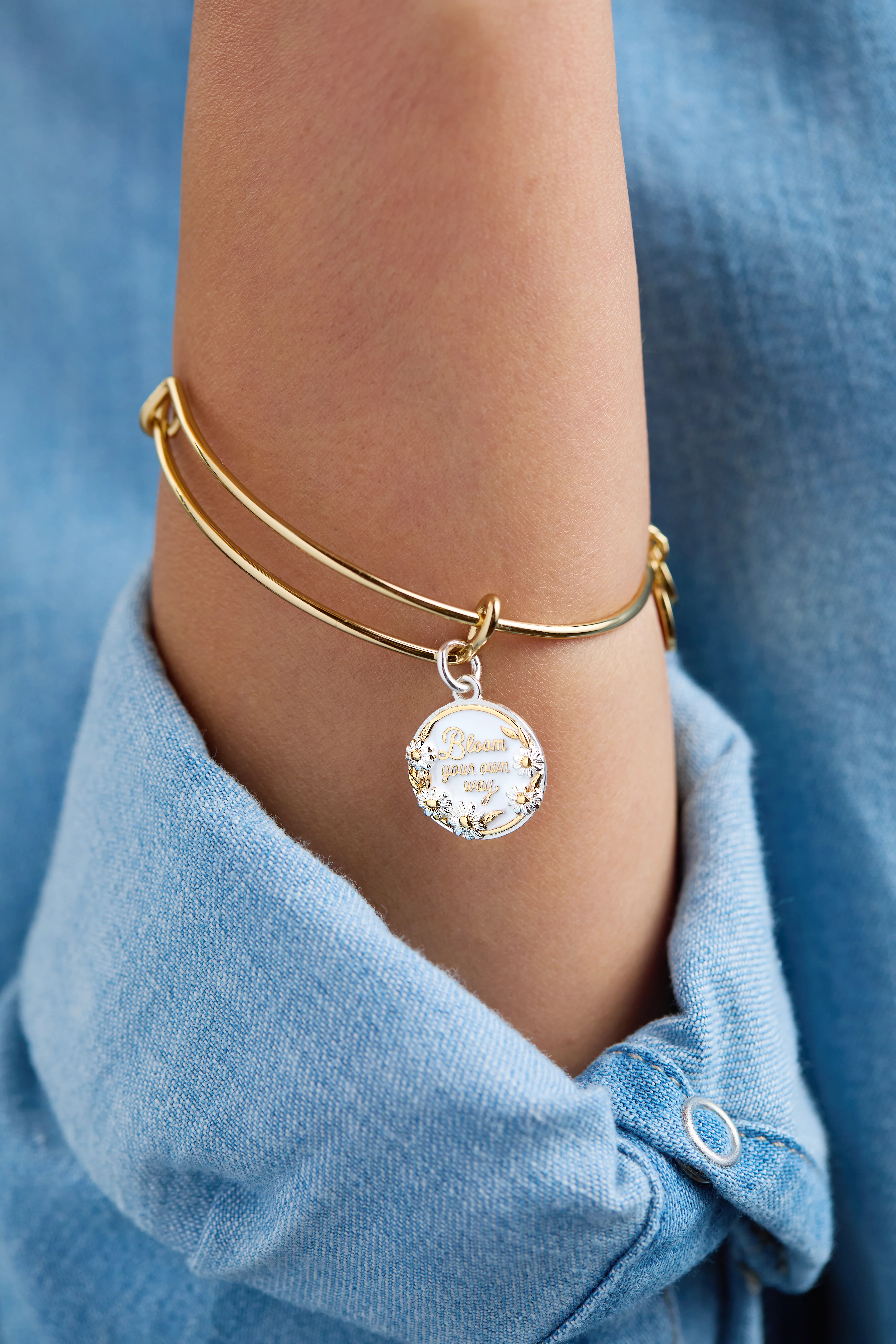 Bloom Your Own Way Bangle - Image 2