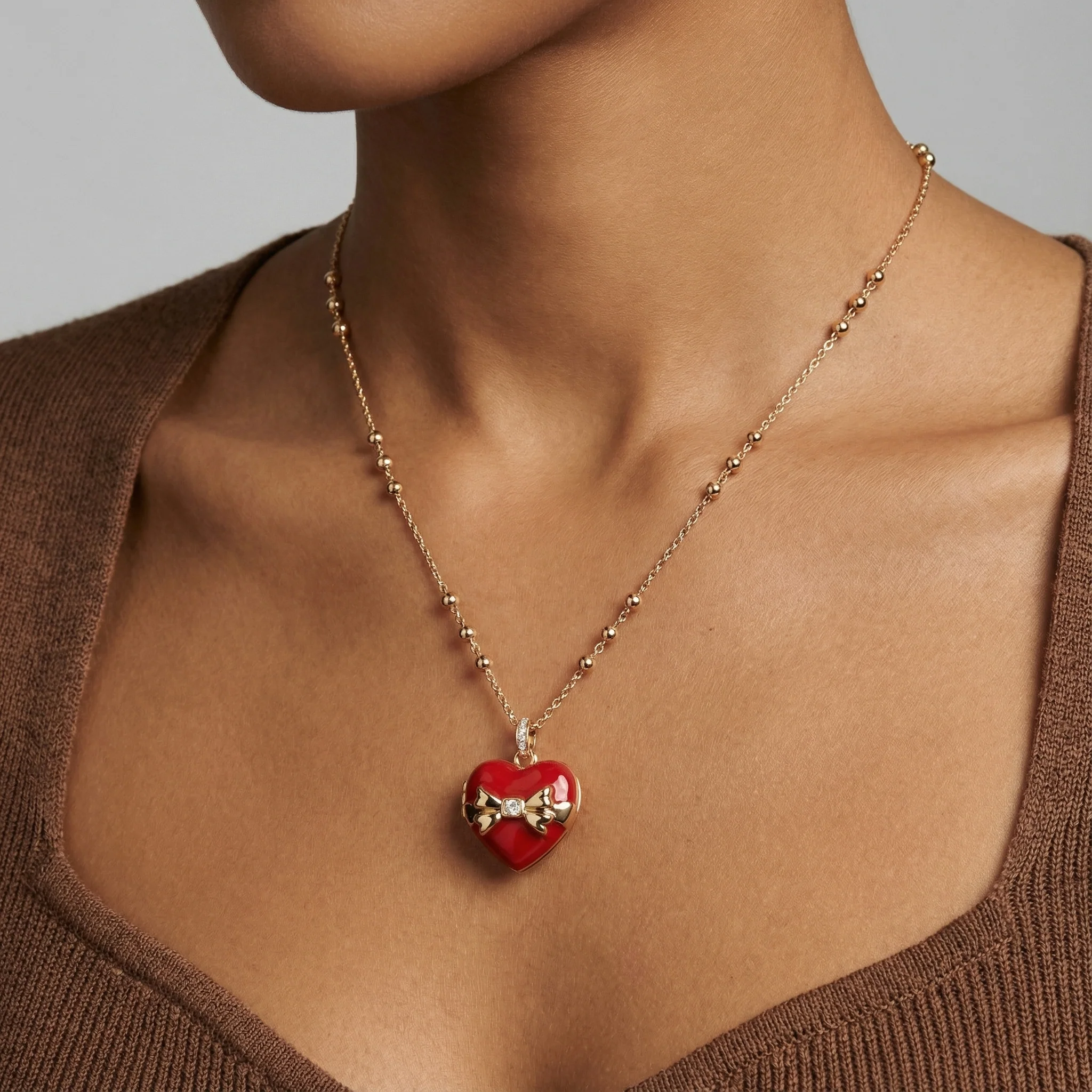 Box of Chocolate Locket Necklace - Image 4