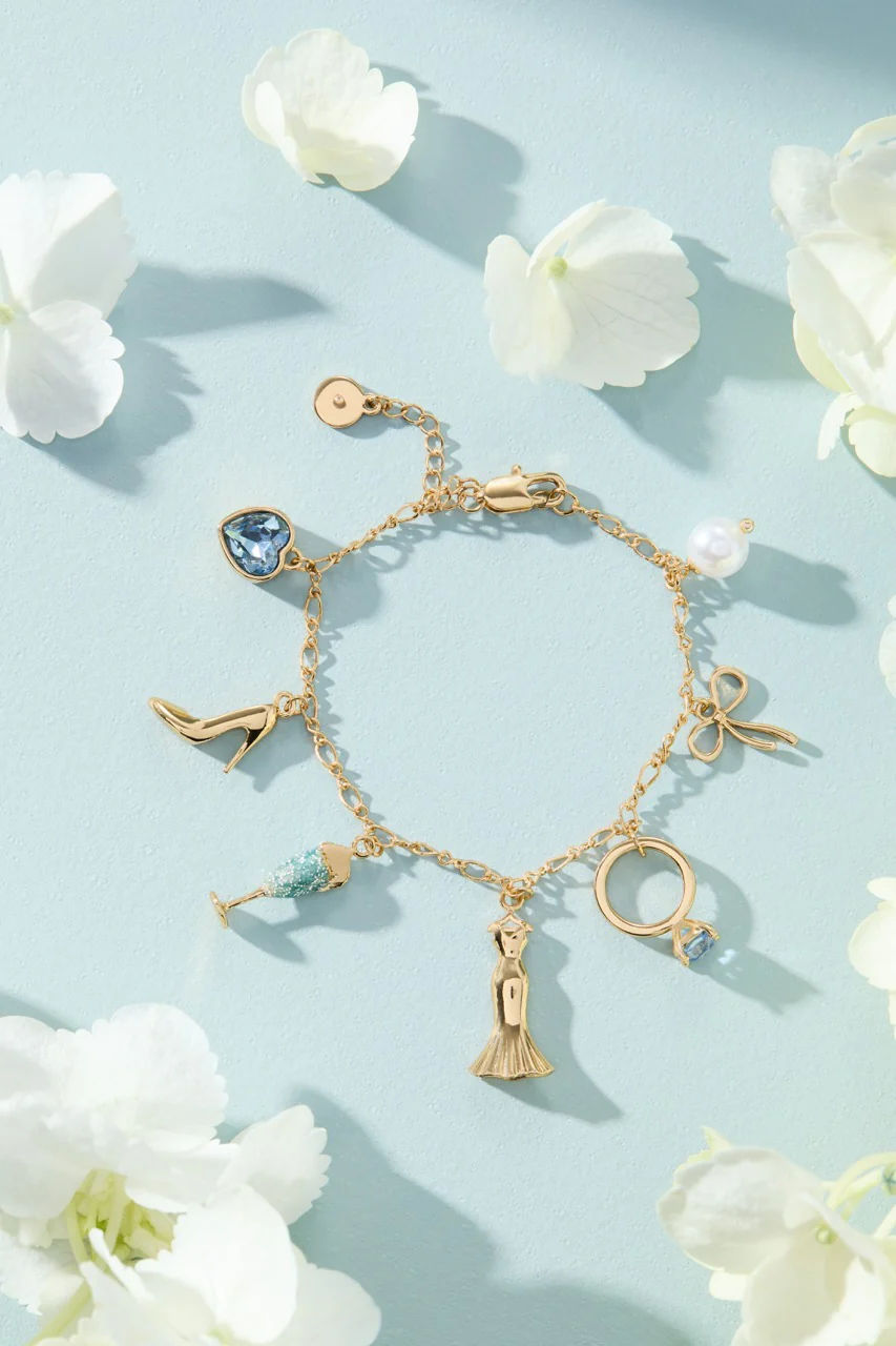 Bridal Multi-Charm Bracelet - Image 3