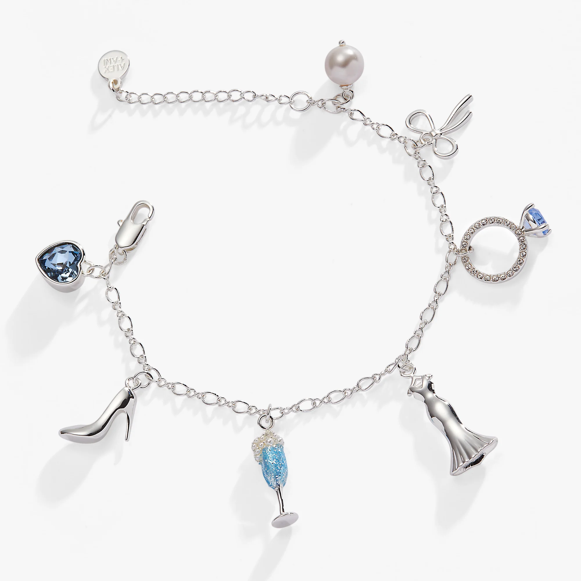 Bridal Multi-Charm Bracelet - Image 7