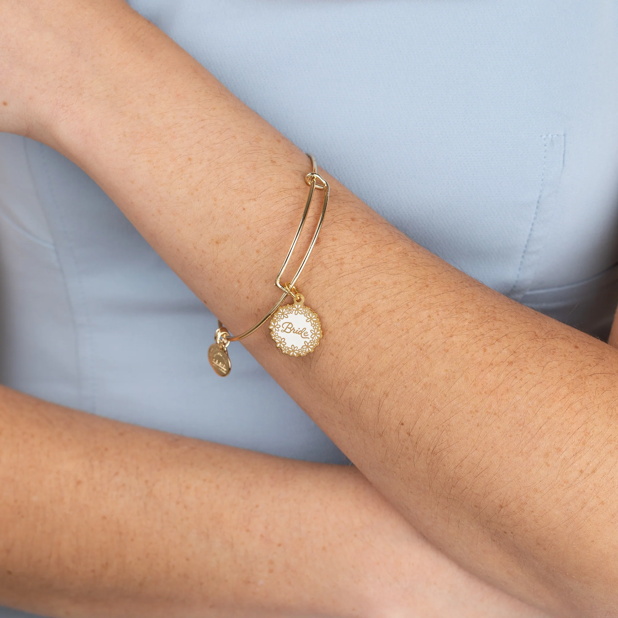 Bride Charm Bangle - Image 4