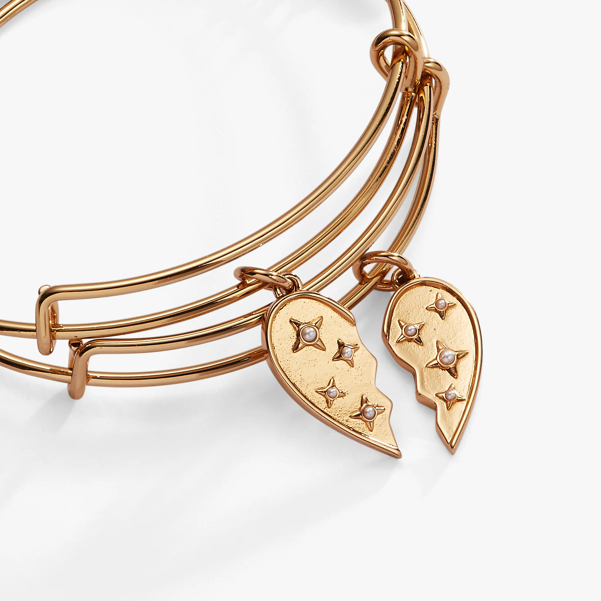 Broken Heart BFF Bangle Set of 2 - Image 2