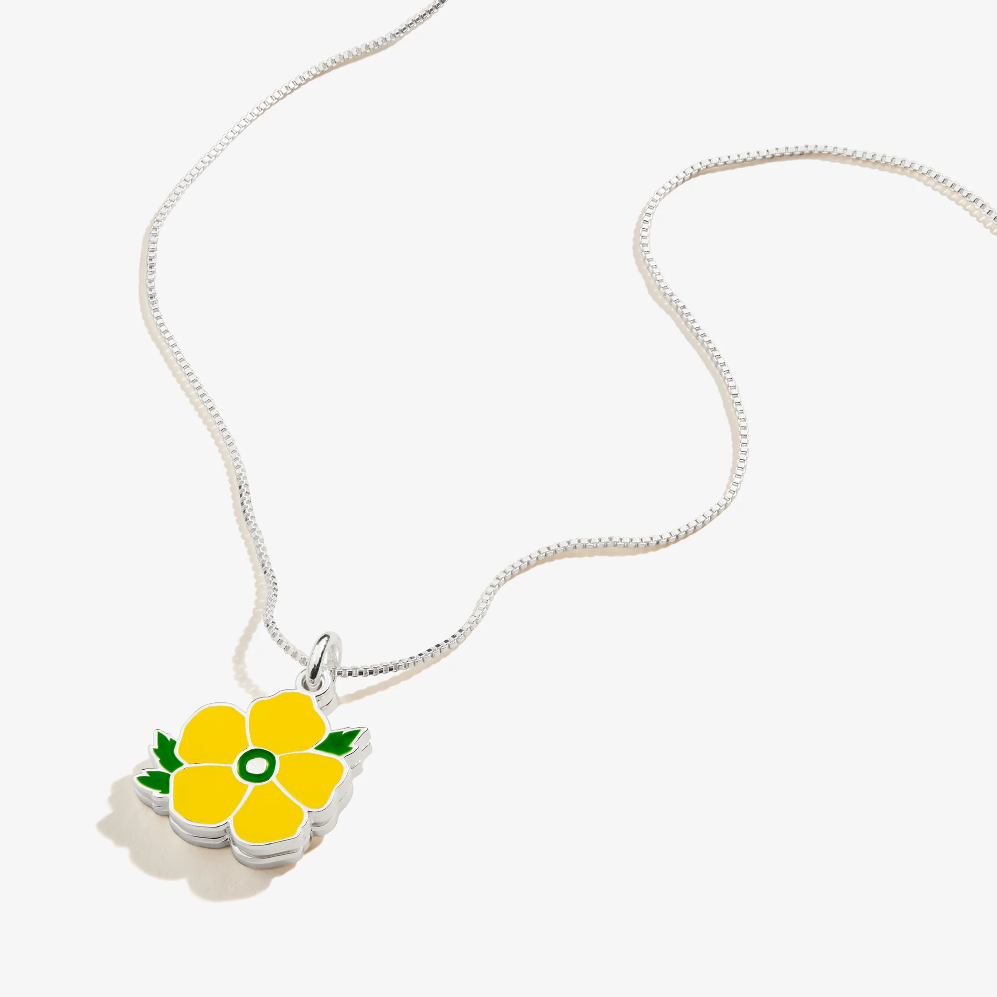 Buttercup Flower 'Find Joy In Every Moment' Necklace - Image 4