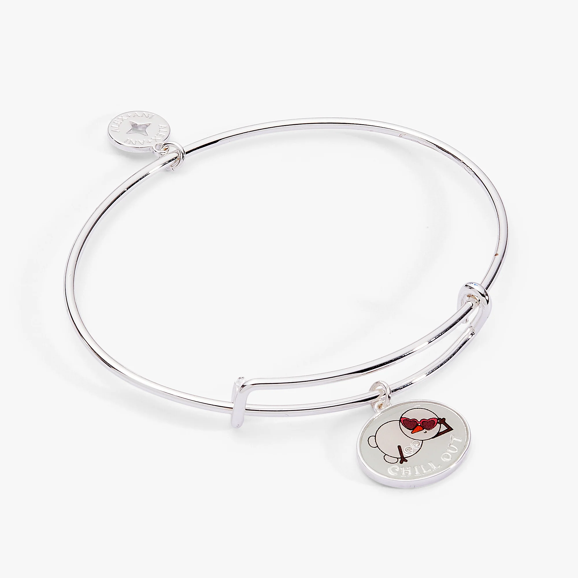 Snowman āChill Outā Charm Bangle