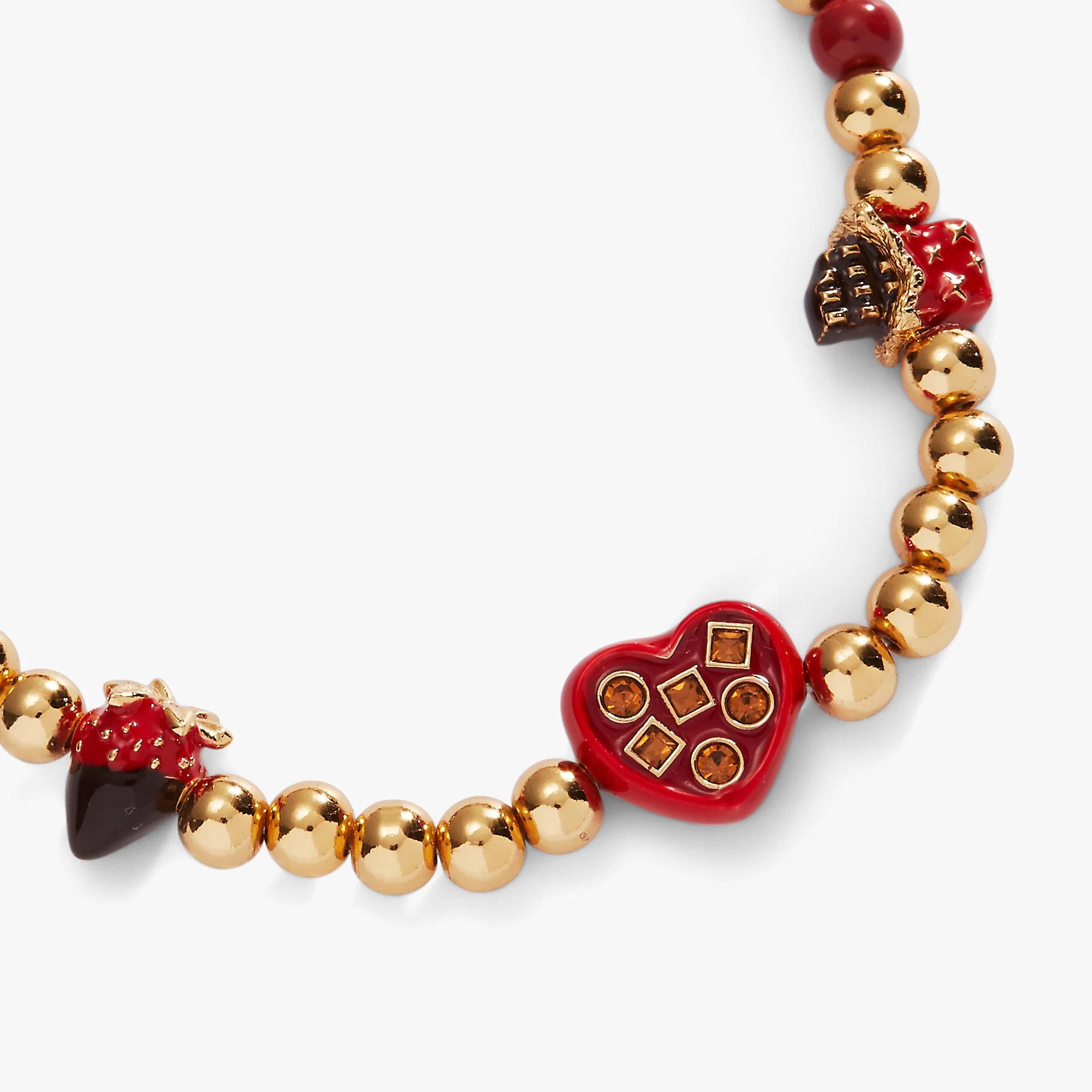 āChocolate Is My Love Languageā Stretch Bracelet - Image 3