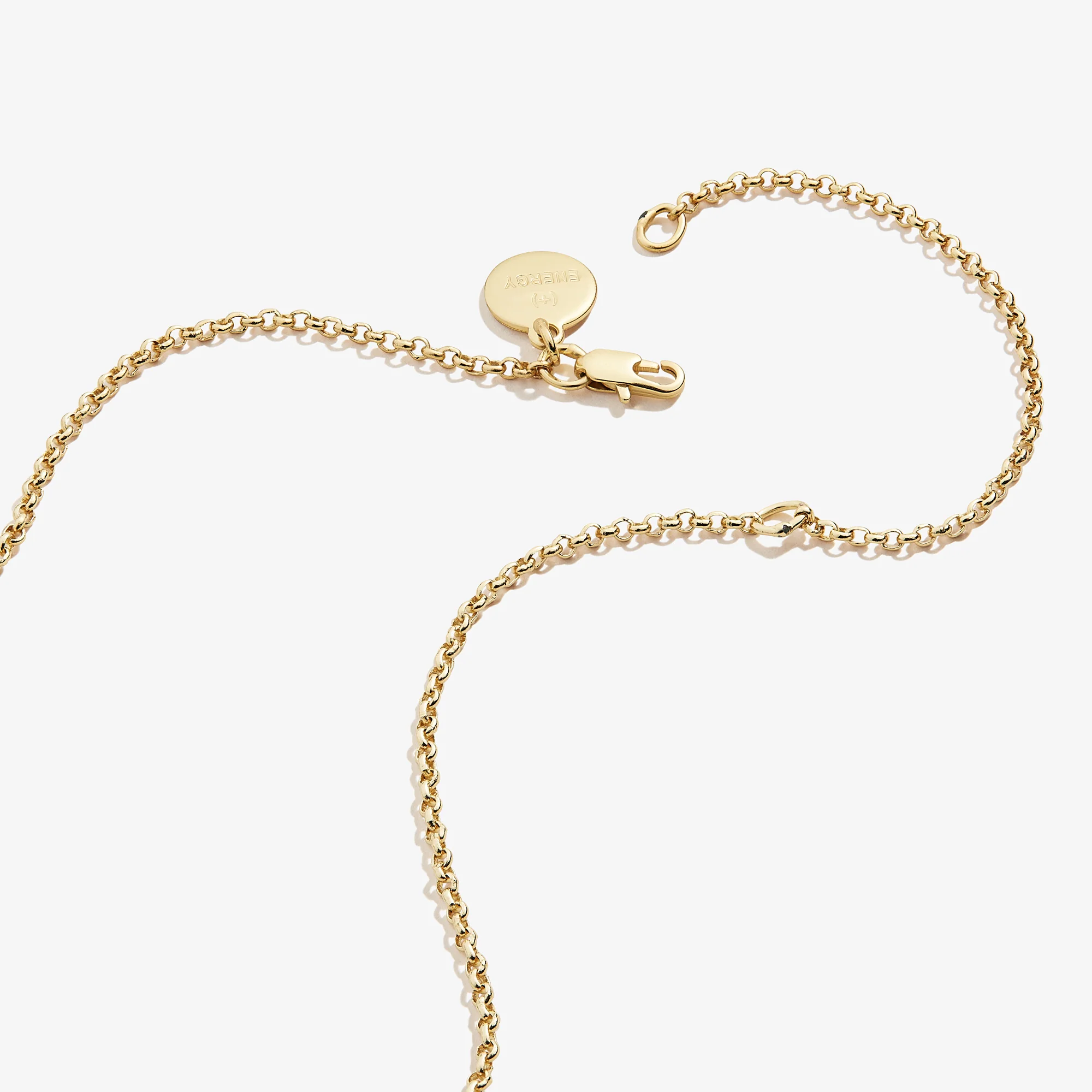 Small Circle Charm Necklace, 19'' - Image 8
