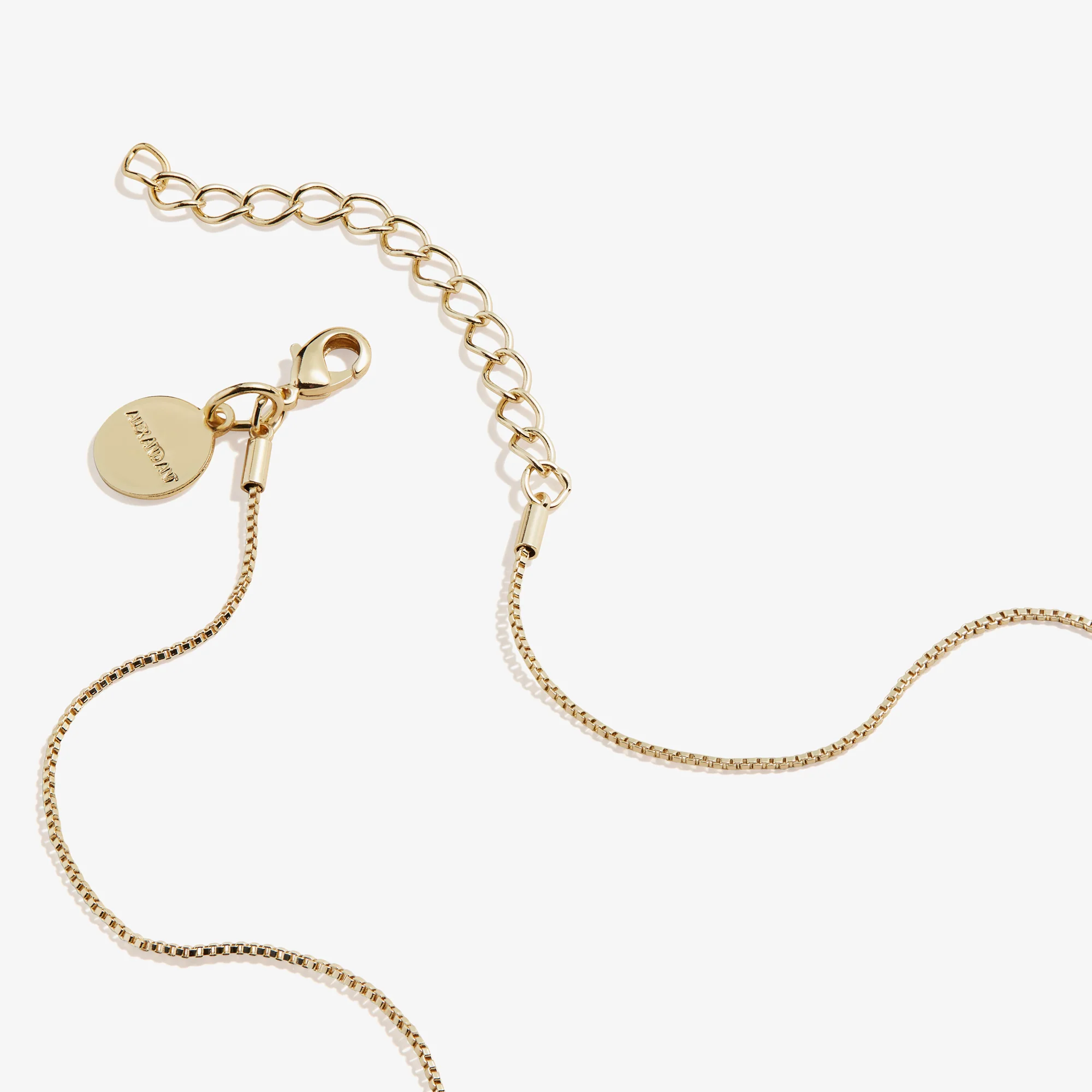 Clear Crystal Heart Necklace, April Birthstone - Image 6