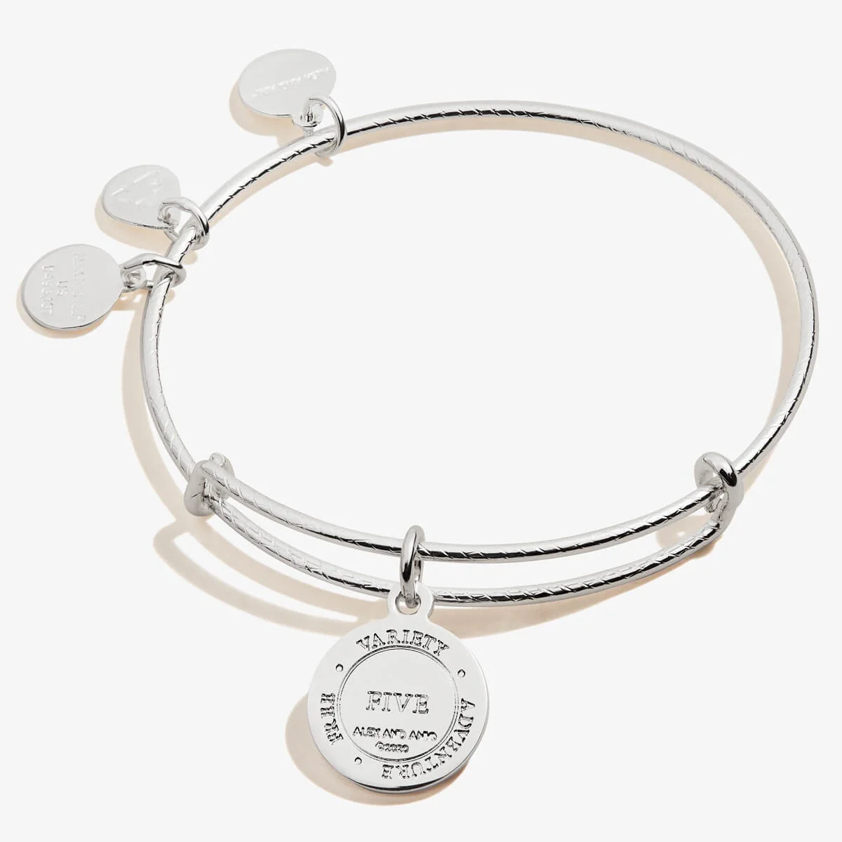 Number 5 Charm Bangle | Free, Variety, and Adventure - Image 2
