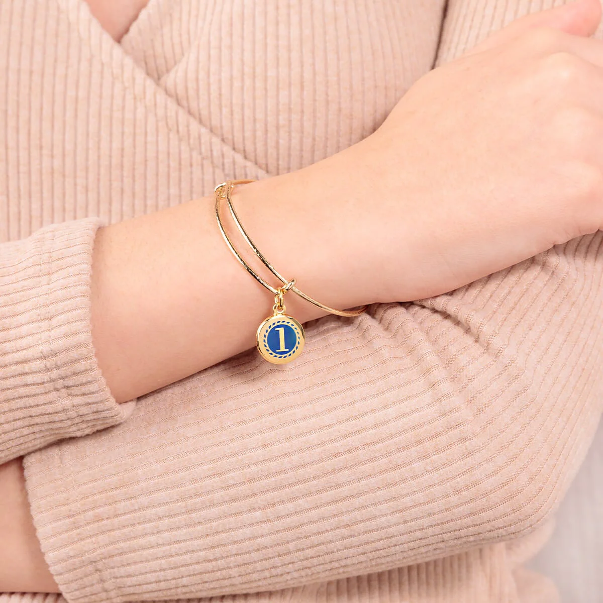 Number 33 Charm Bangle | Teacher, Generous, and Compassion - Image 6