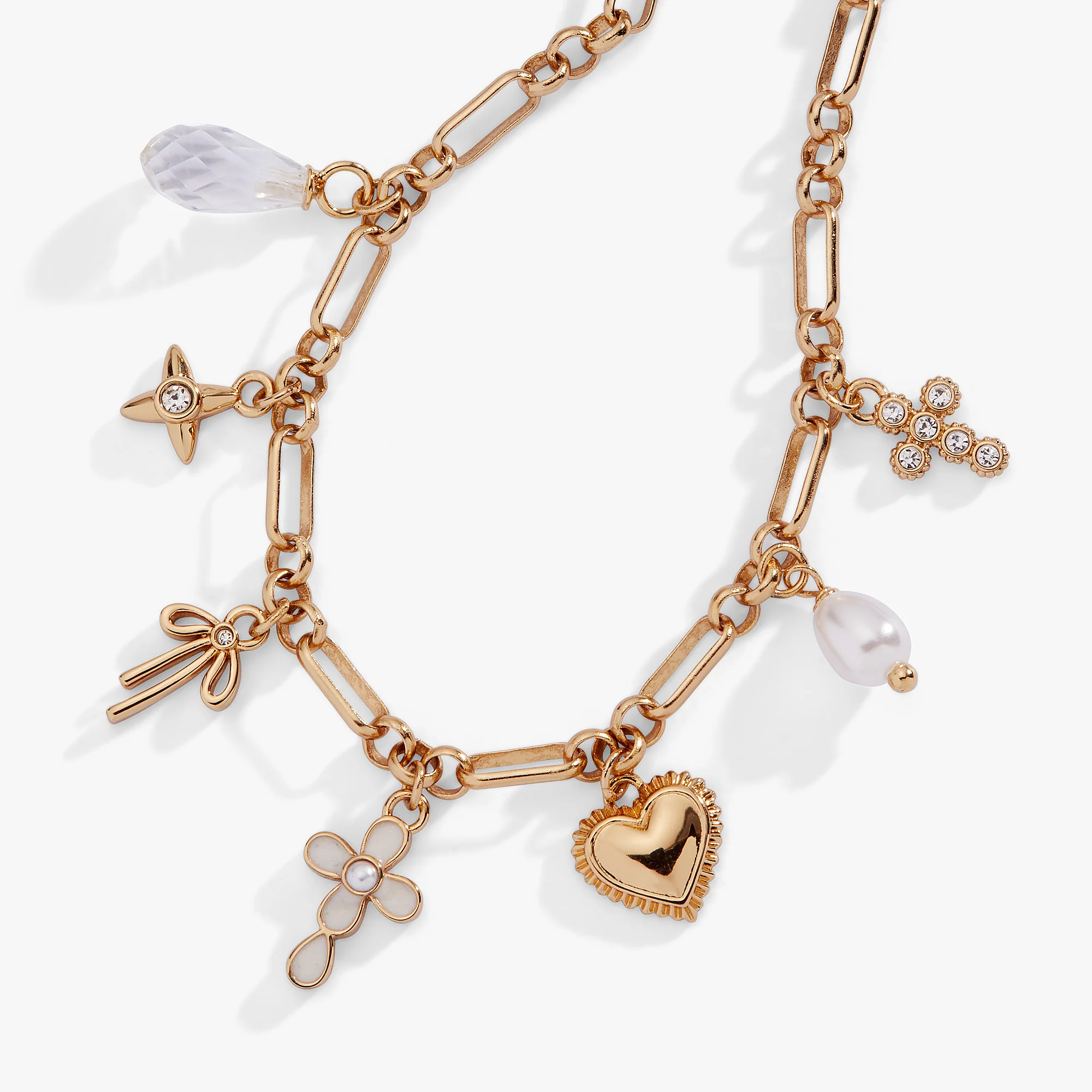 Coquette Christian Charm Bracelet - Image 3