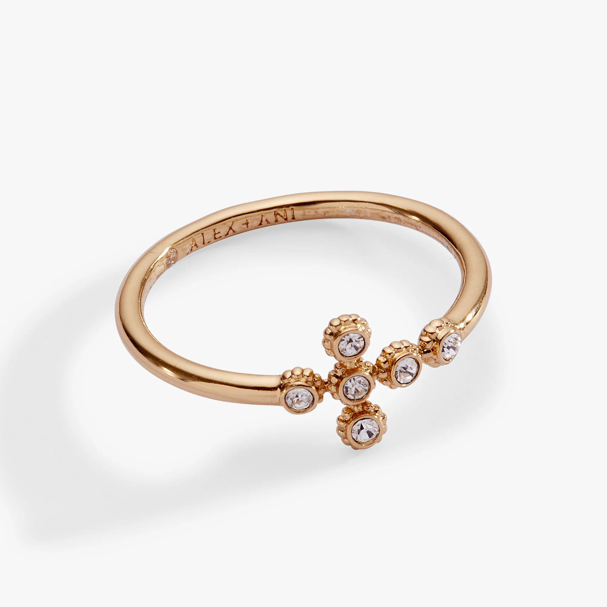 Coquette Christian Cross Ring - Image 2
