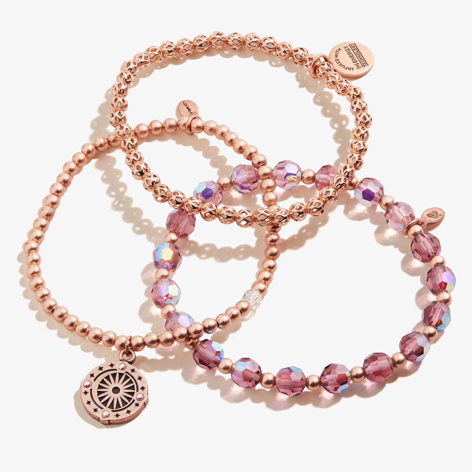 Cosmic Balance Stretch Bracelets, Set of 3 - Image 2