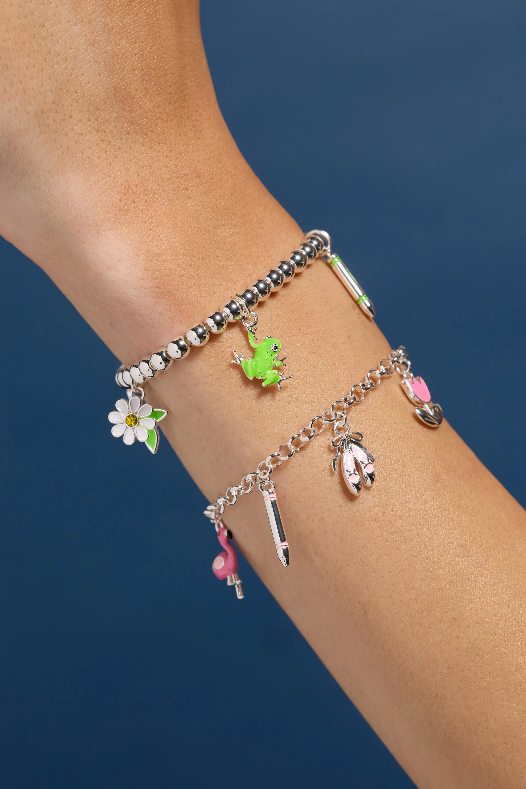 Crayola Forest Green Charm Stretch Bracelet - Image 8
