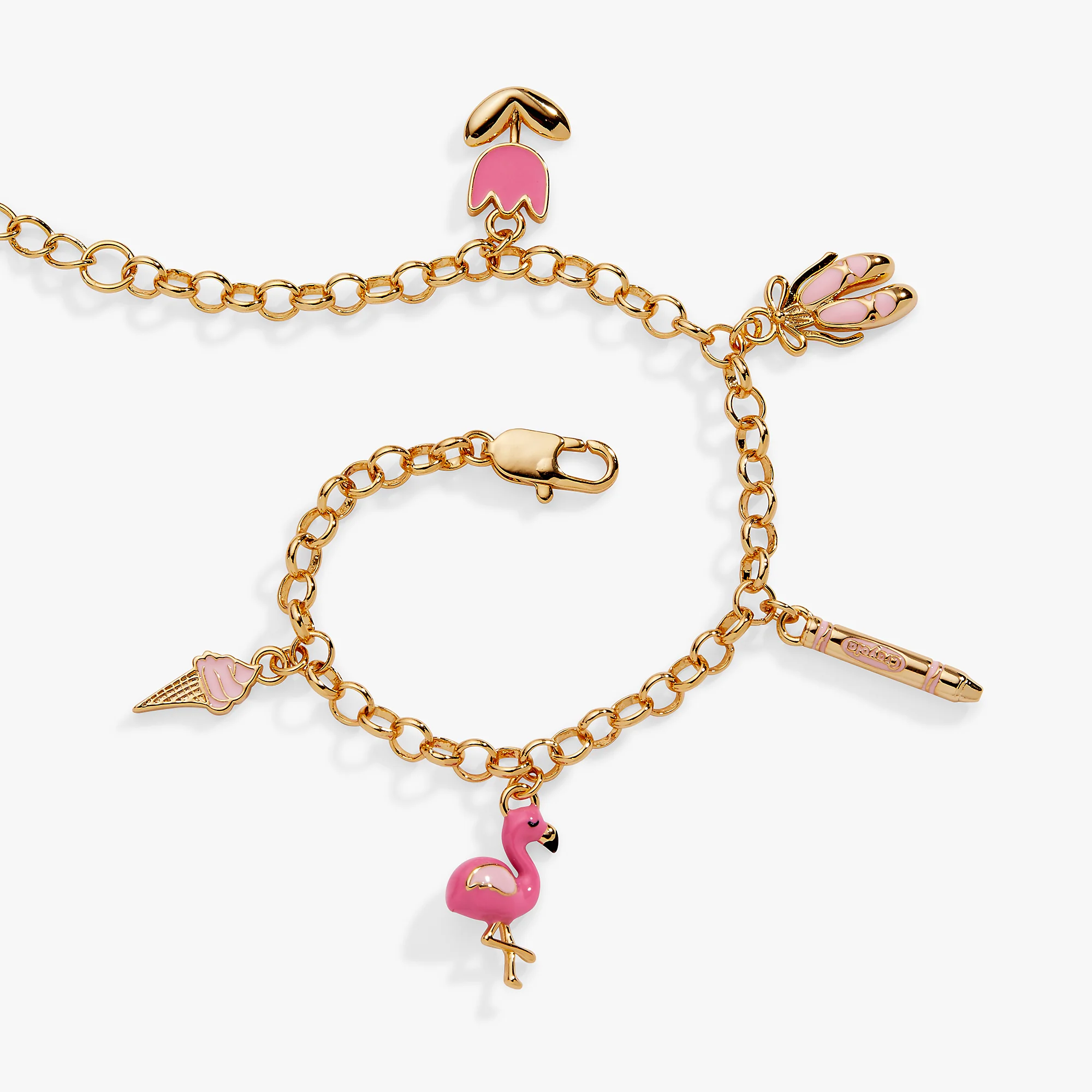 Crayola Tickle Me Pink Charm Bracelet - Image 3
