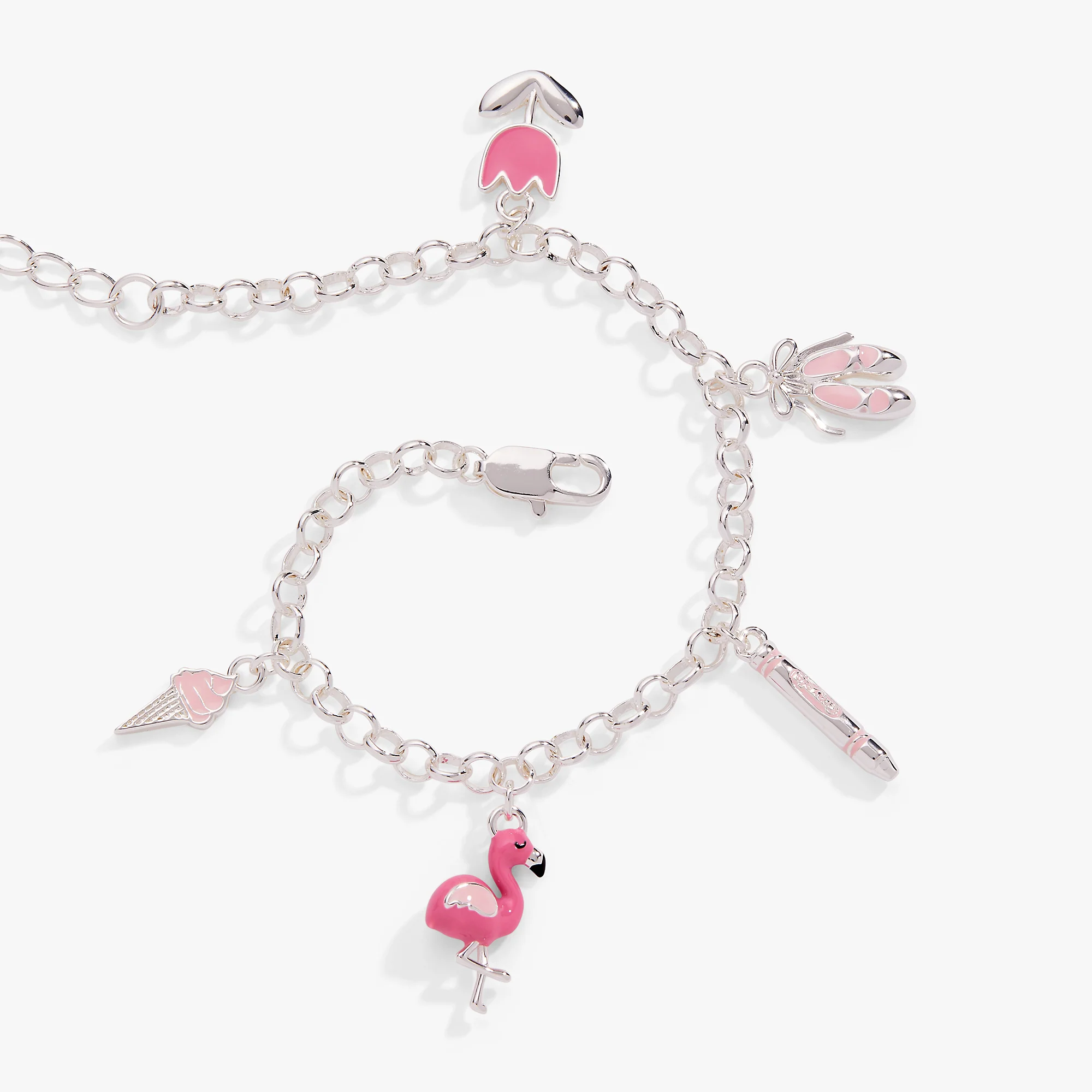 Crayola Tickle Me Pink Charm Bracelet - Image 8