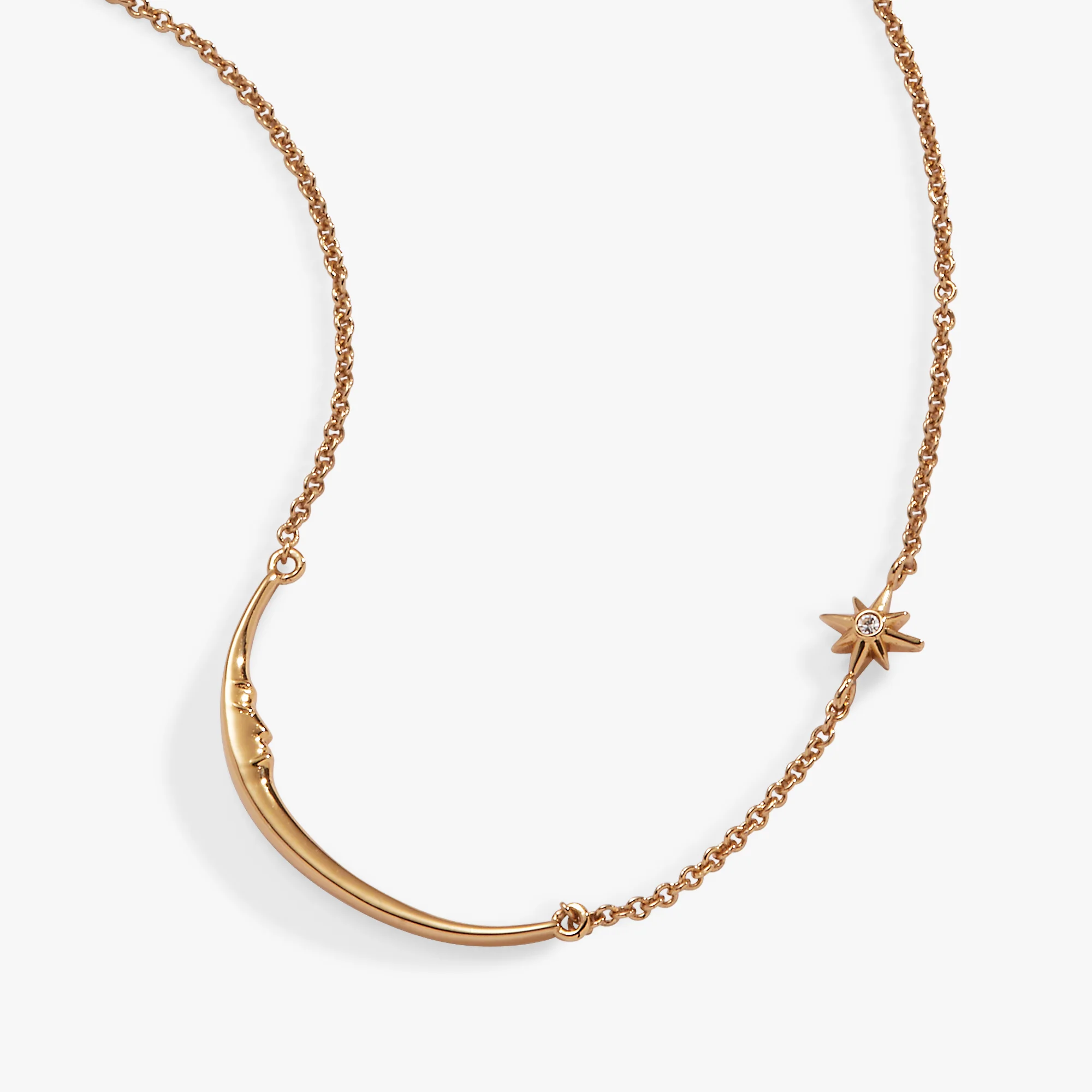 Crescent Moon Necklace - Image 2