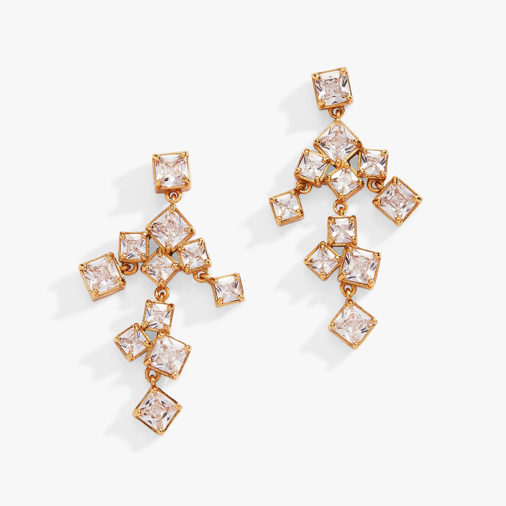 Crystal Chandelier Statement Earring - Image 2