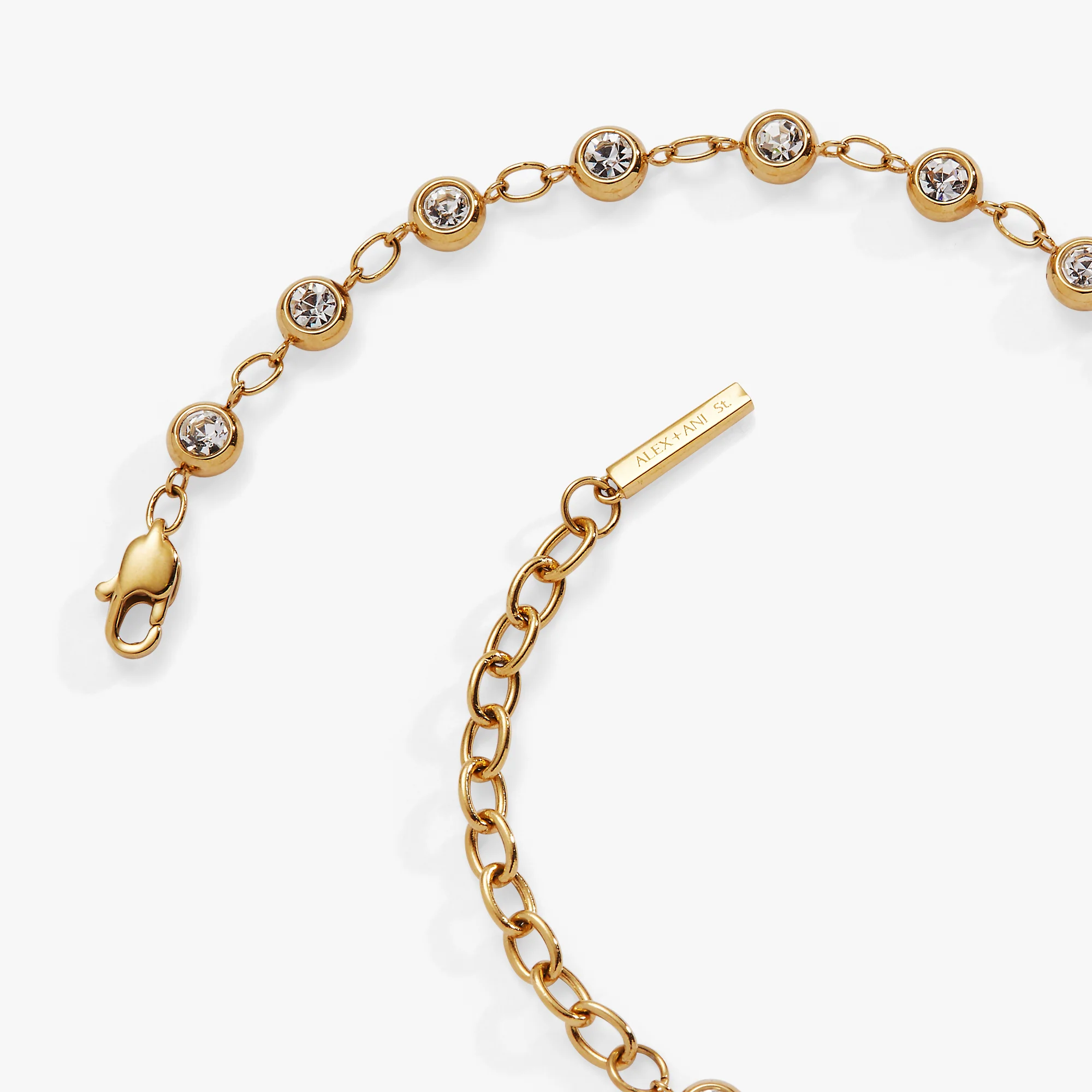 Crystal Pebble Chain Bracelet - Image 10