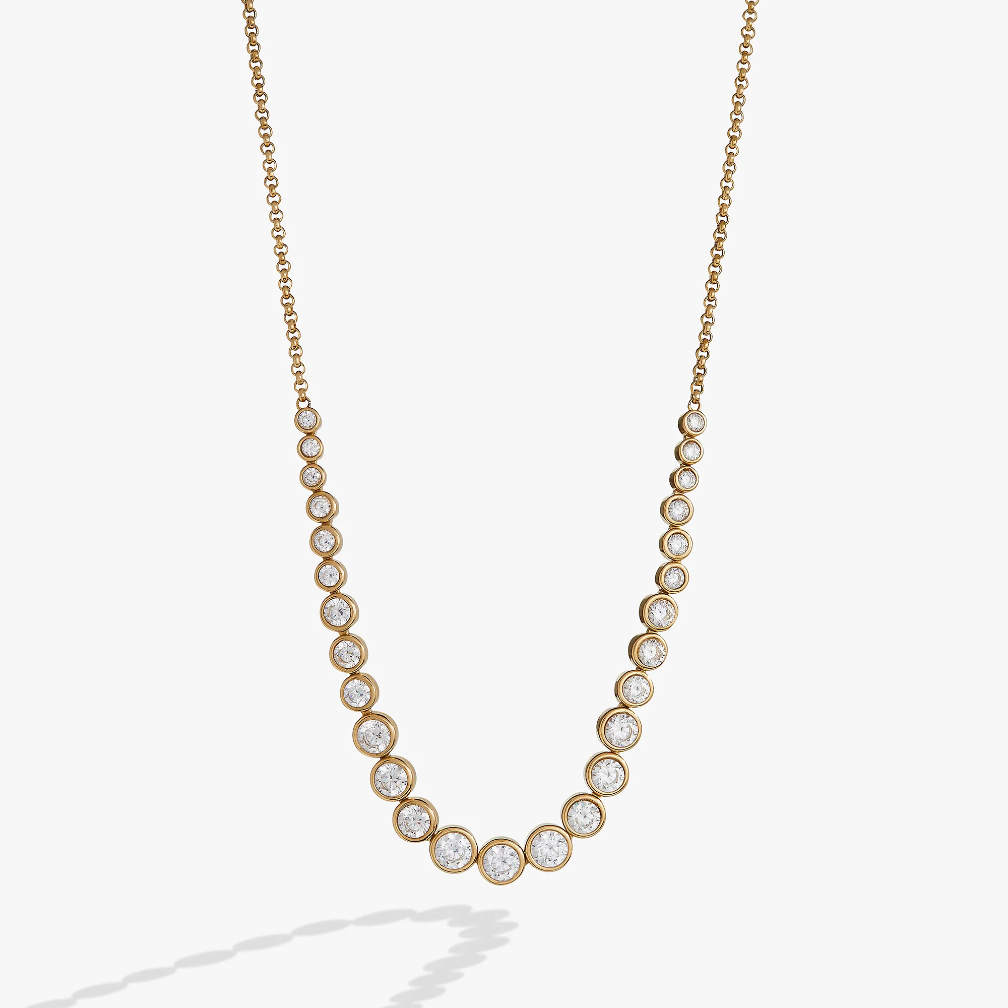 Crystal Tennis Necklace - Image 4