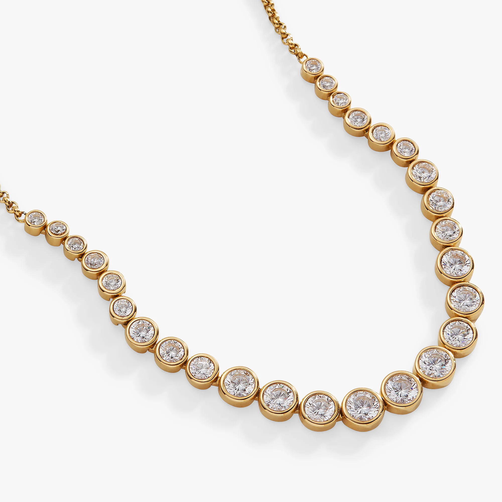 Crystal Tennis Necklace - Image 5