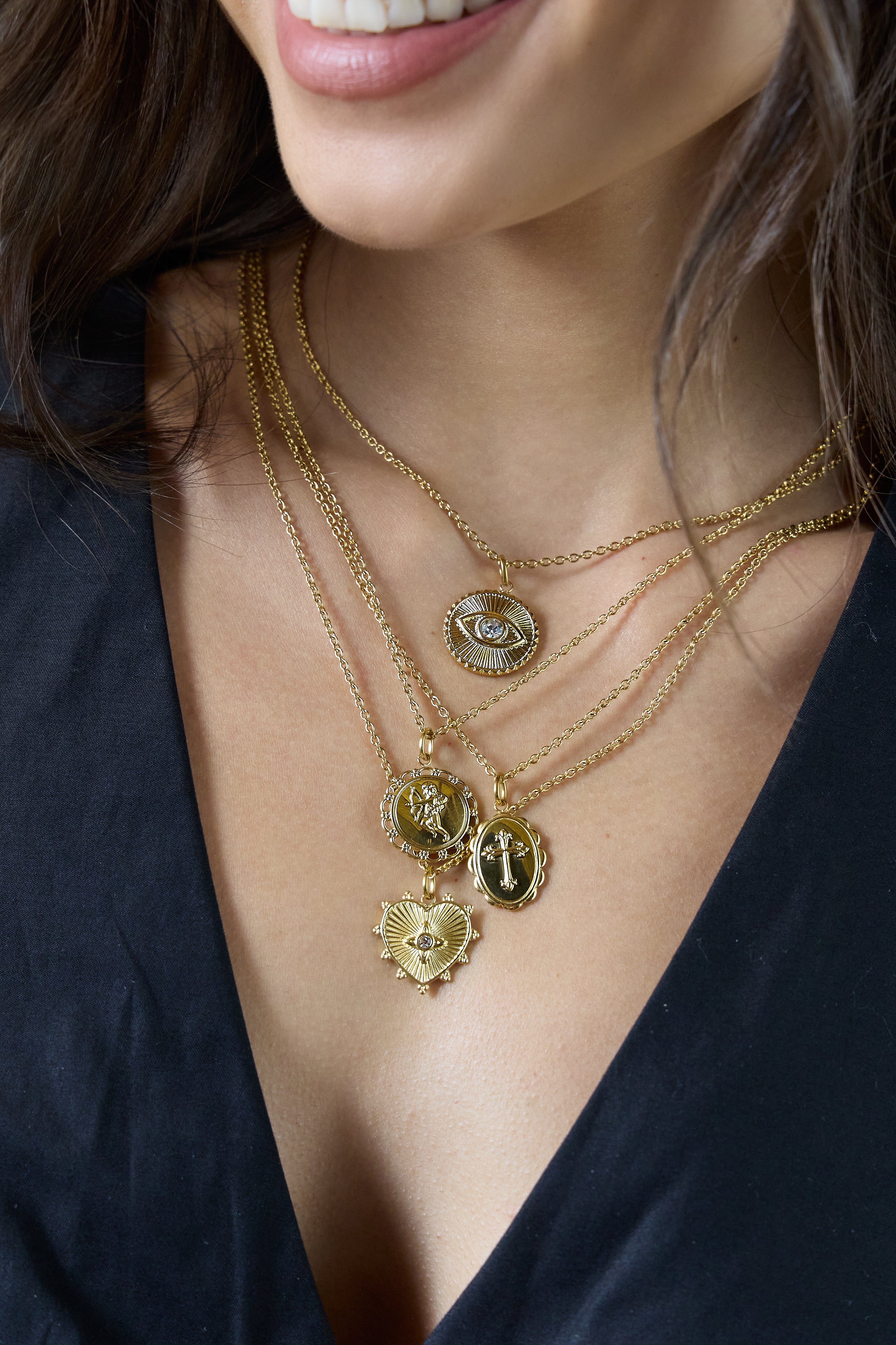 Cupid Pendant Necklace - Image 4