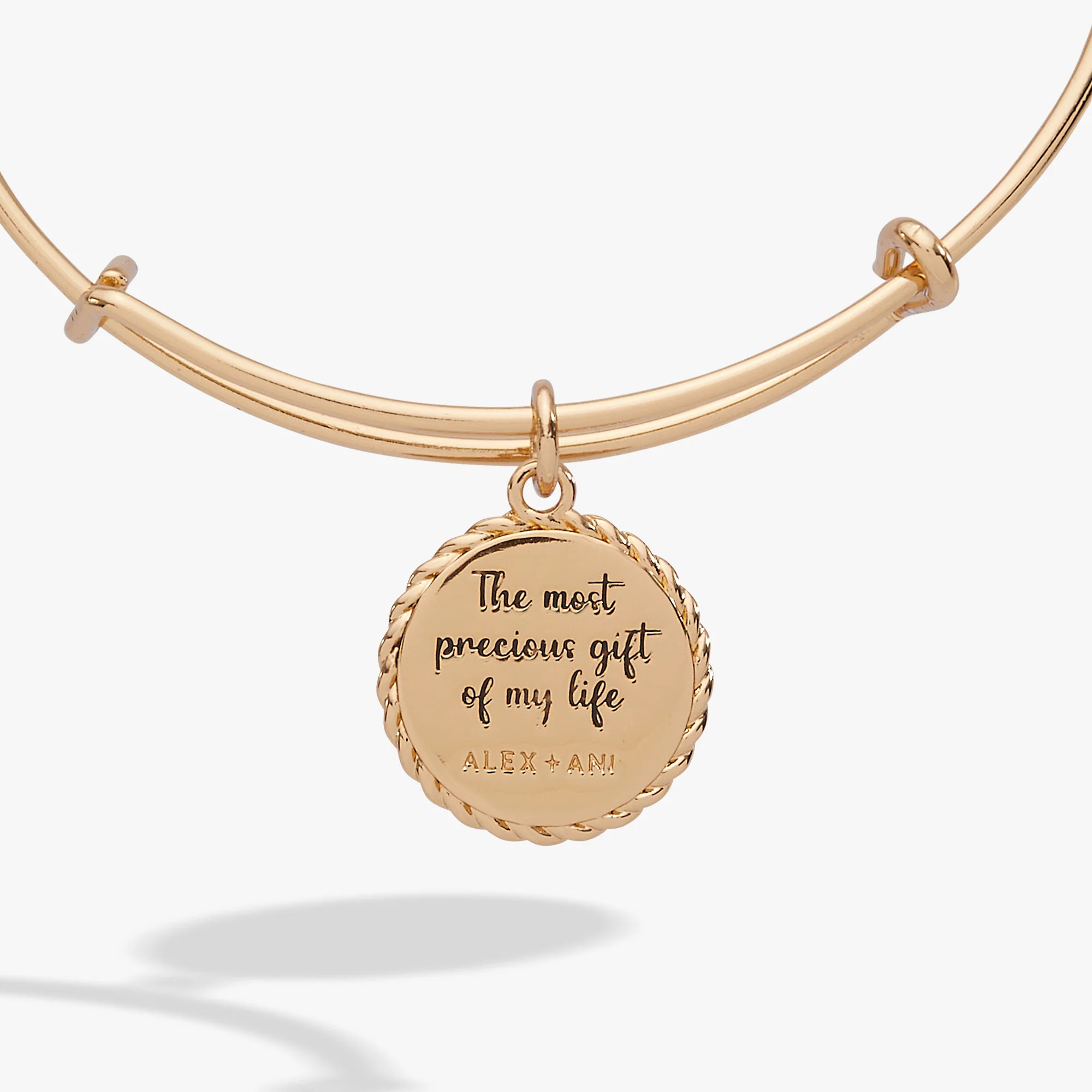 Daughter 'The Most Precious Gift Of My Life' Charm Bangle - Image 2