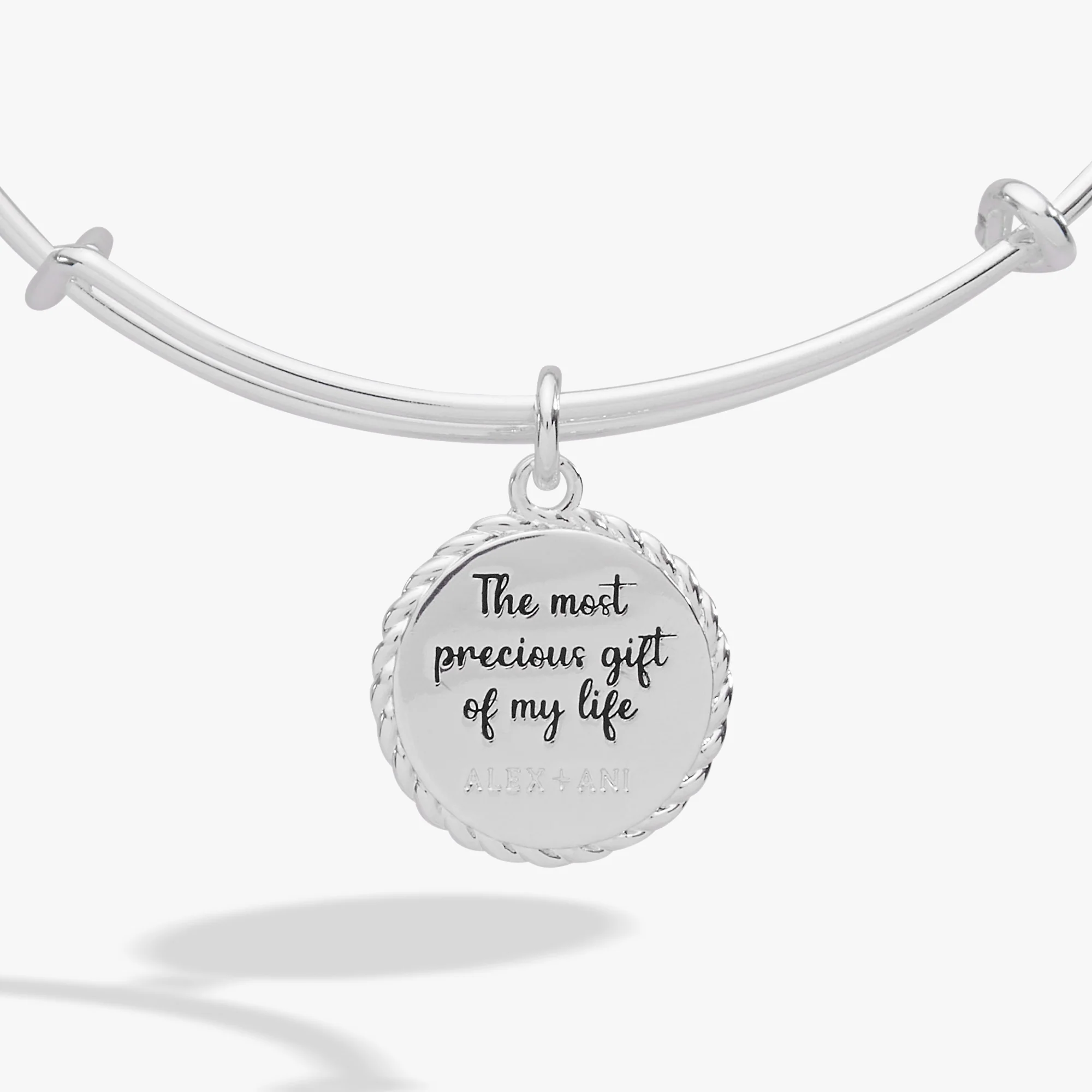 Daughter 'The Most Precious Gift Of My Life' Charm Bangle - Image 5