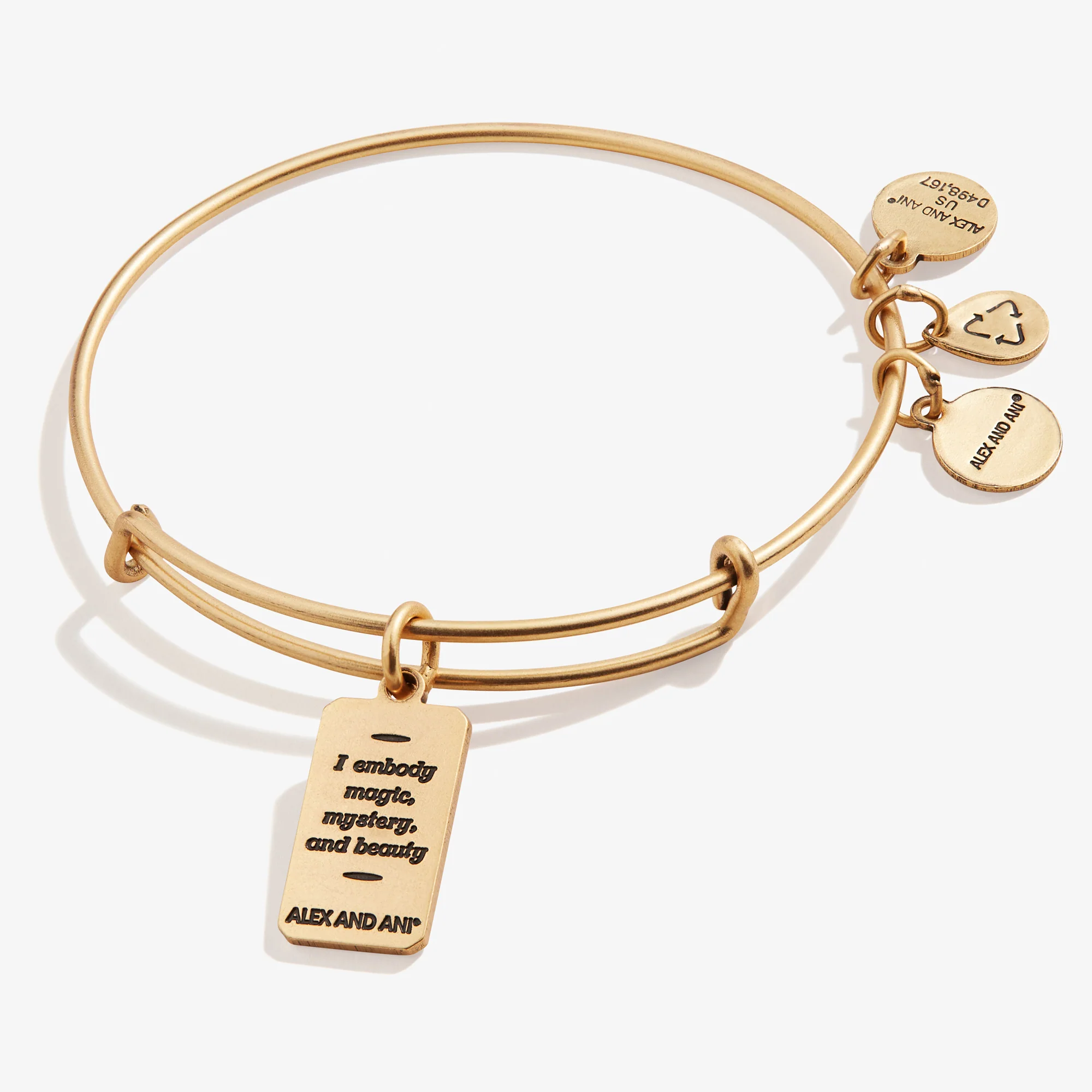 Dream Mermaid Oracle Charm Bangle Bracelet - Image 5
