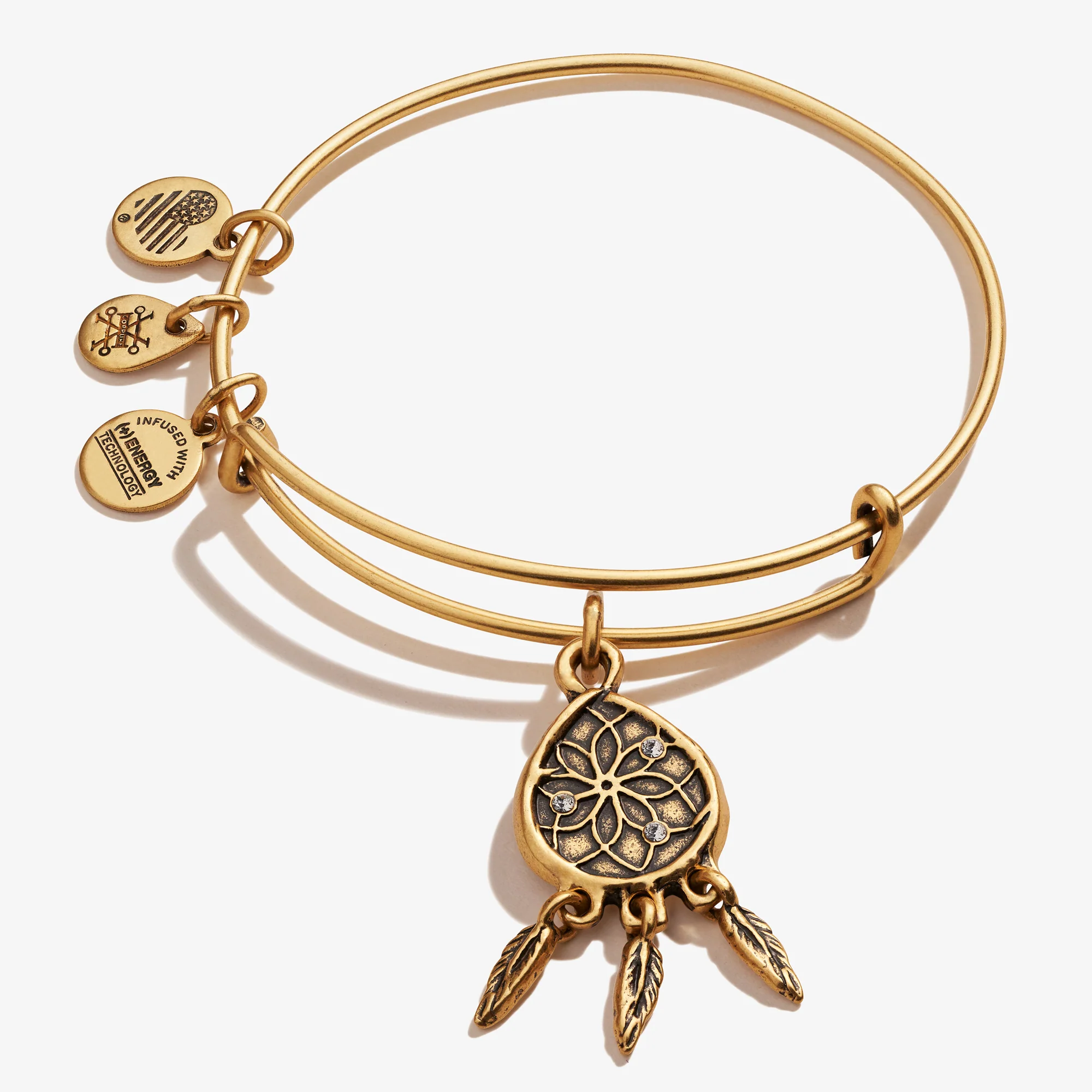 Dreamcatcher Charm Bangle - Image 2