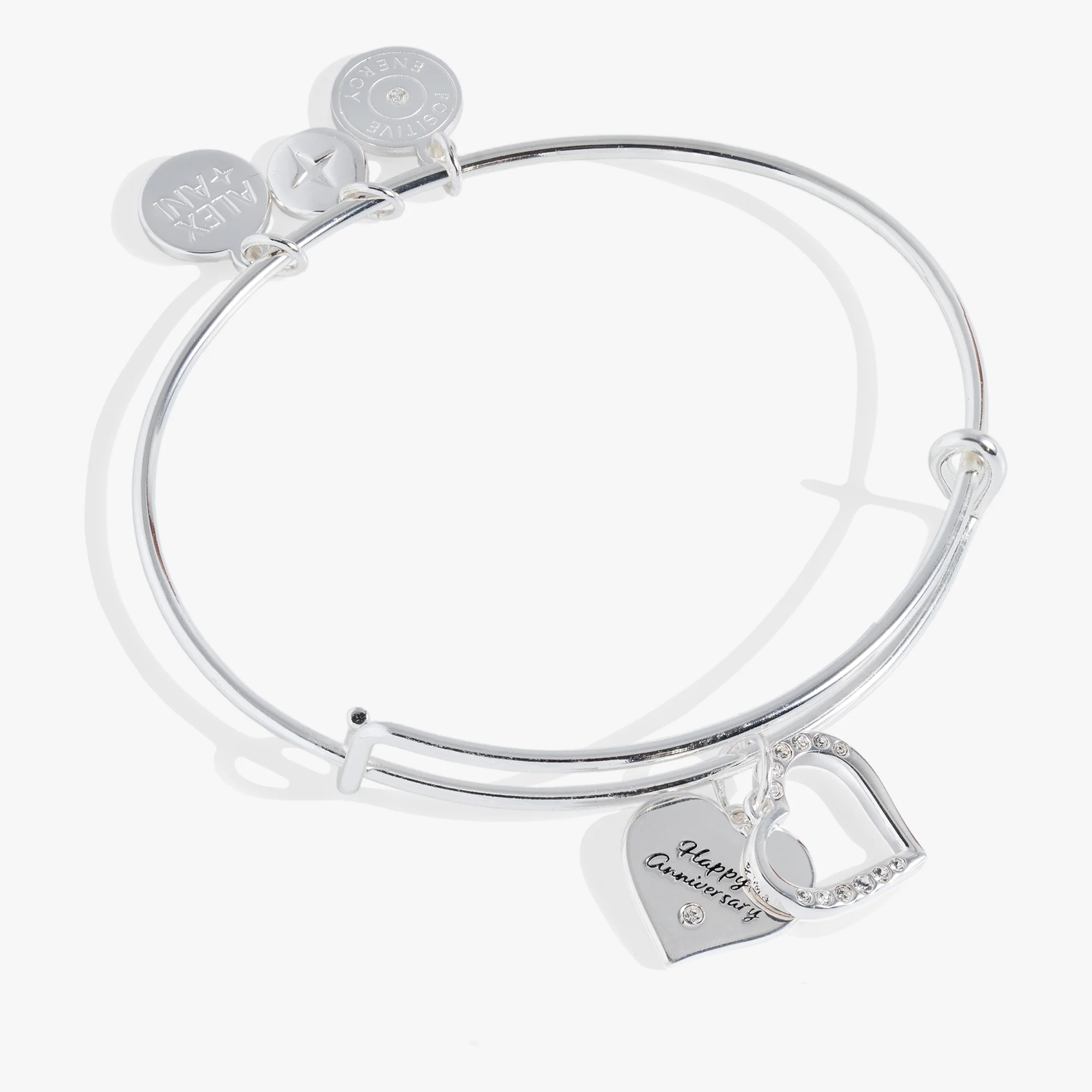 Anniversary Heart Bangle - Image 2